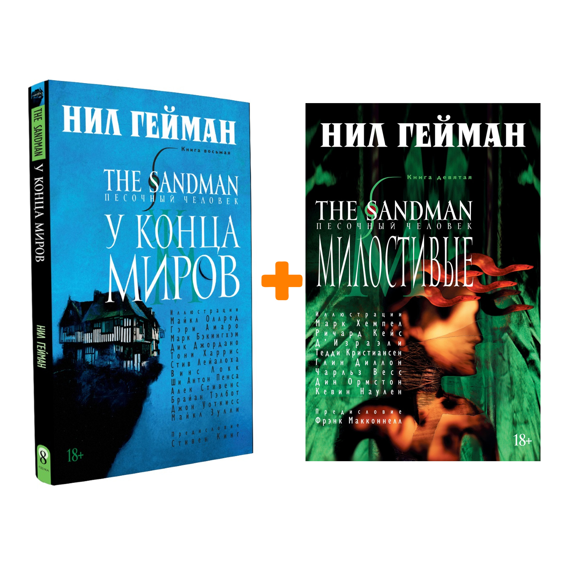 

Комлект комиксов The Sandman Песочный человек: Книги 8–9
