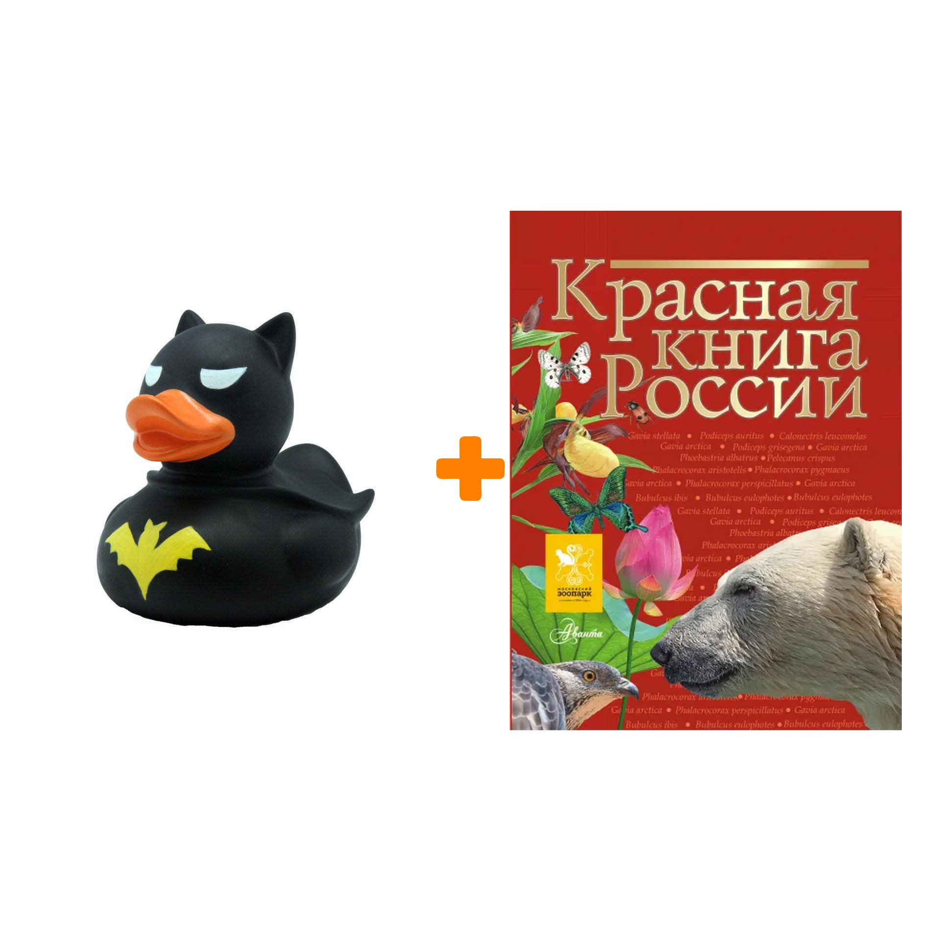 

Набор Красная книга России + Фигурка Уточка Тёмный герой