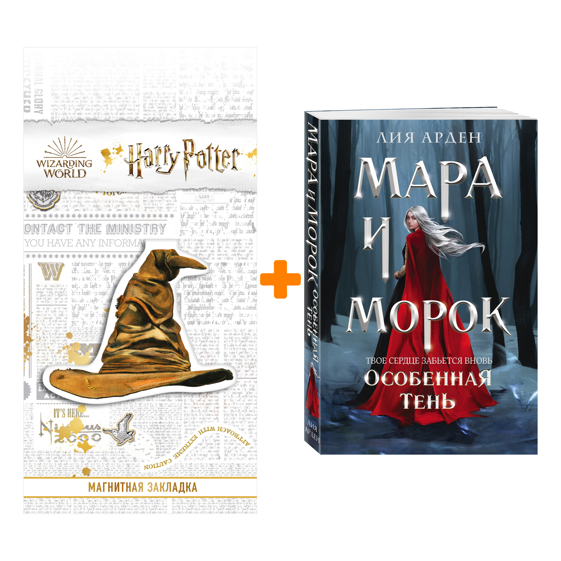 

Набор Мара и Морок. Особенная Тень Арден Л. + Закладка Harry Potter Распределяющая шляпа магнитная