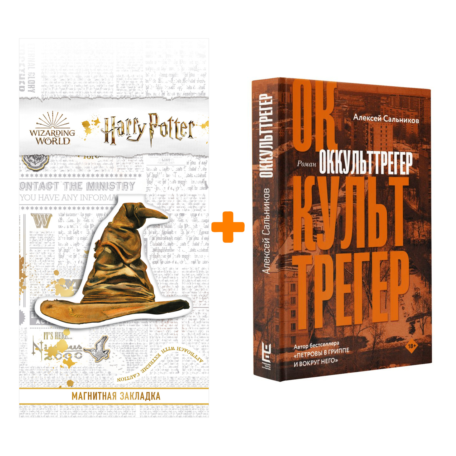 

Набор Оккульттрегер. Сальников А.Б. + Закладка Harry Potter Распределяющая шляпа магнитная