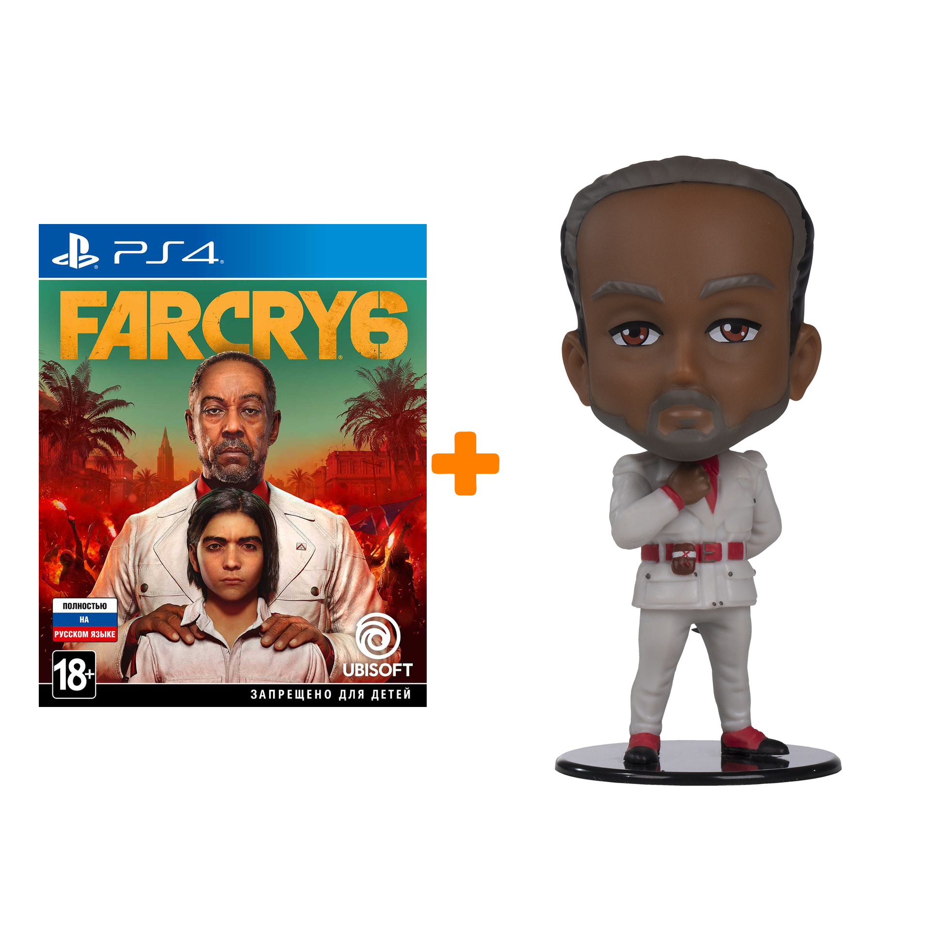 

Набор Far Cry 6 Castillo Ubisoft Heroes (игра PS4 + фигурка)