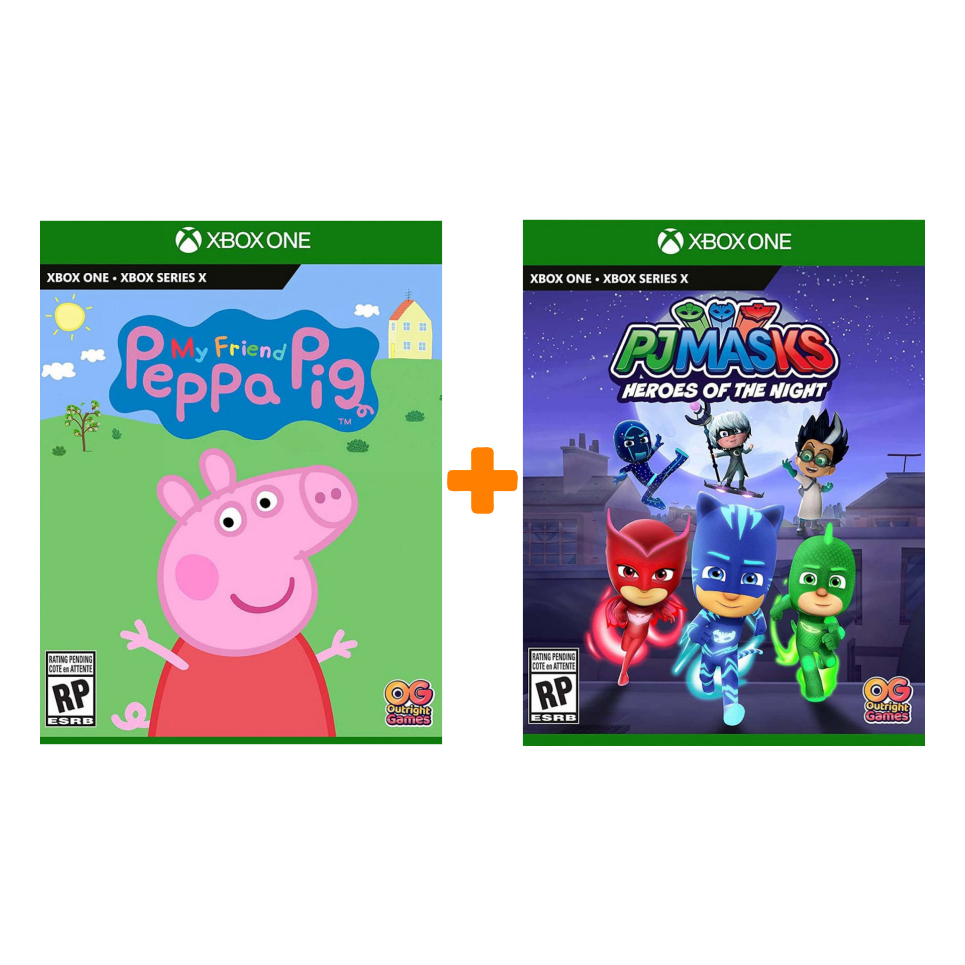 

Набор «Игры для ребёнка 2» (Герои в масках + Моя подружка Peppa Pig) для Xbox