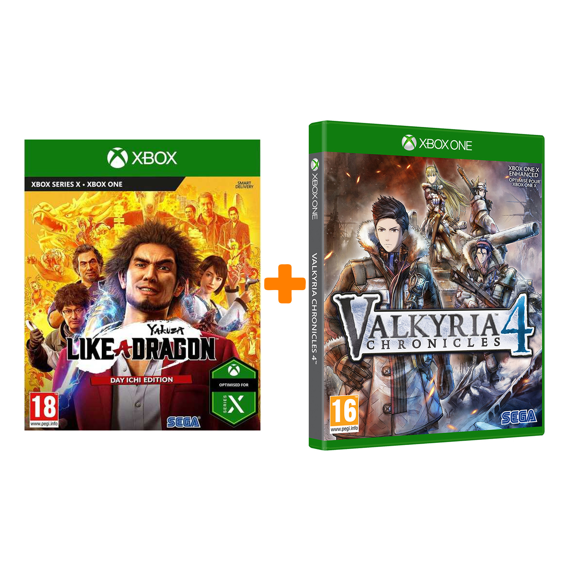 

Набор «Sega» (Valkyria Chronicles 4 + Yakuza + Like a Dragon. Day Ichi Edition) для Xbox