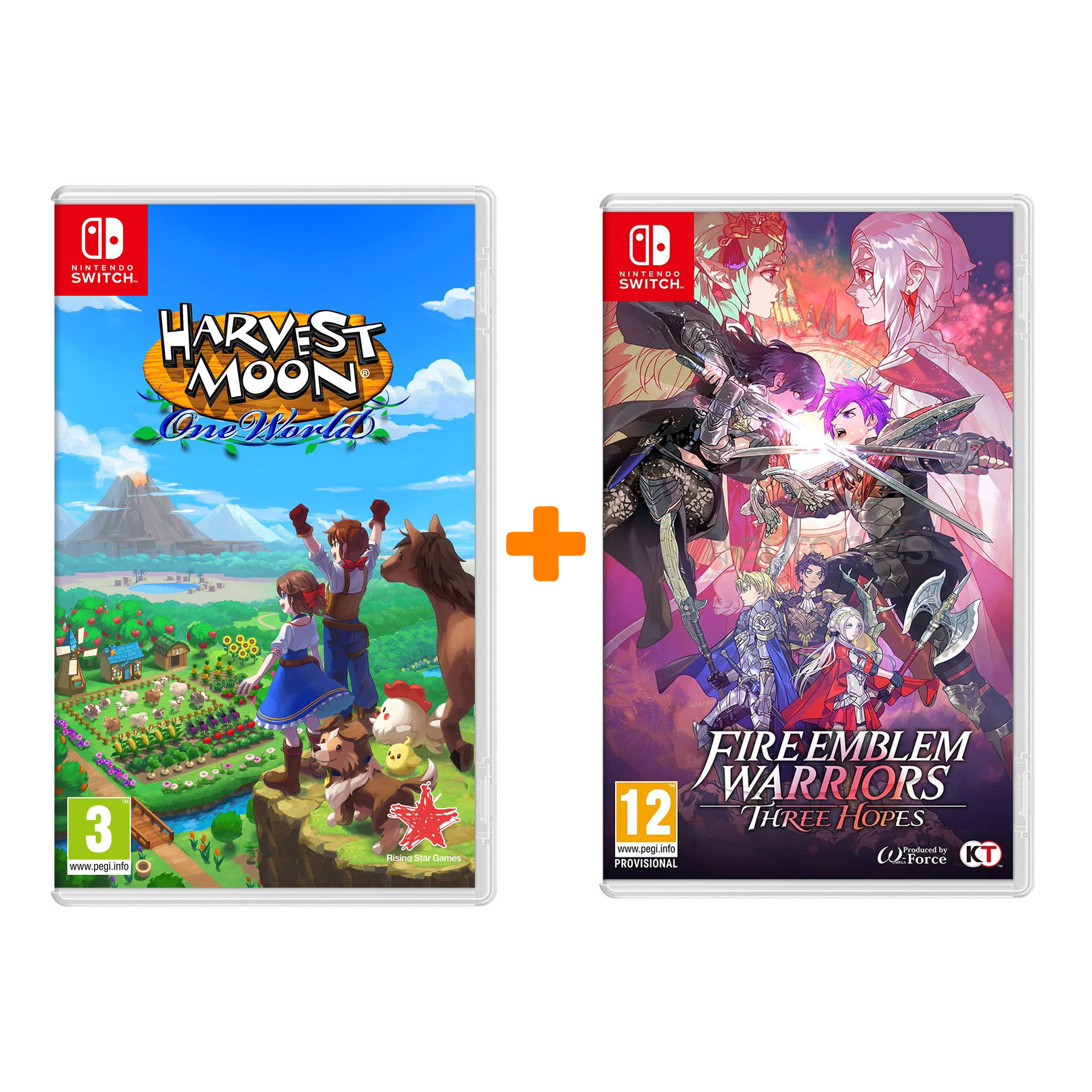 

Fire Emblem Warriors: Three Hopes [Switch] + Harvest Moon: One World [Switch] – Набор