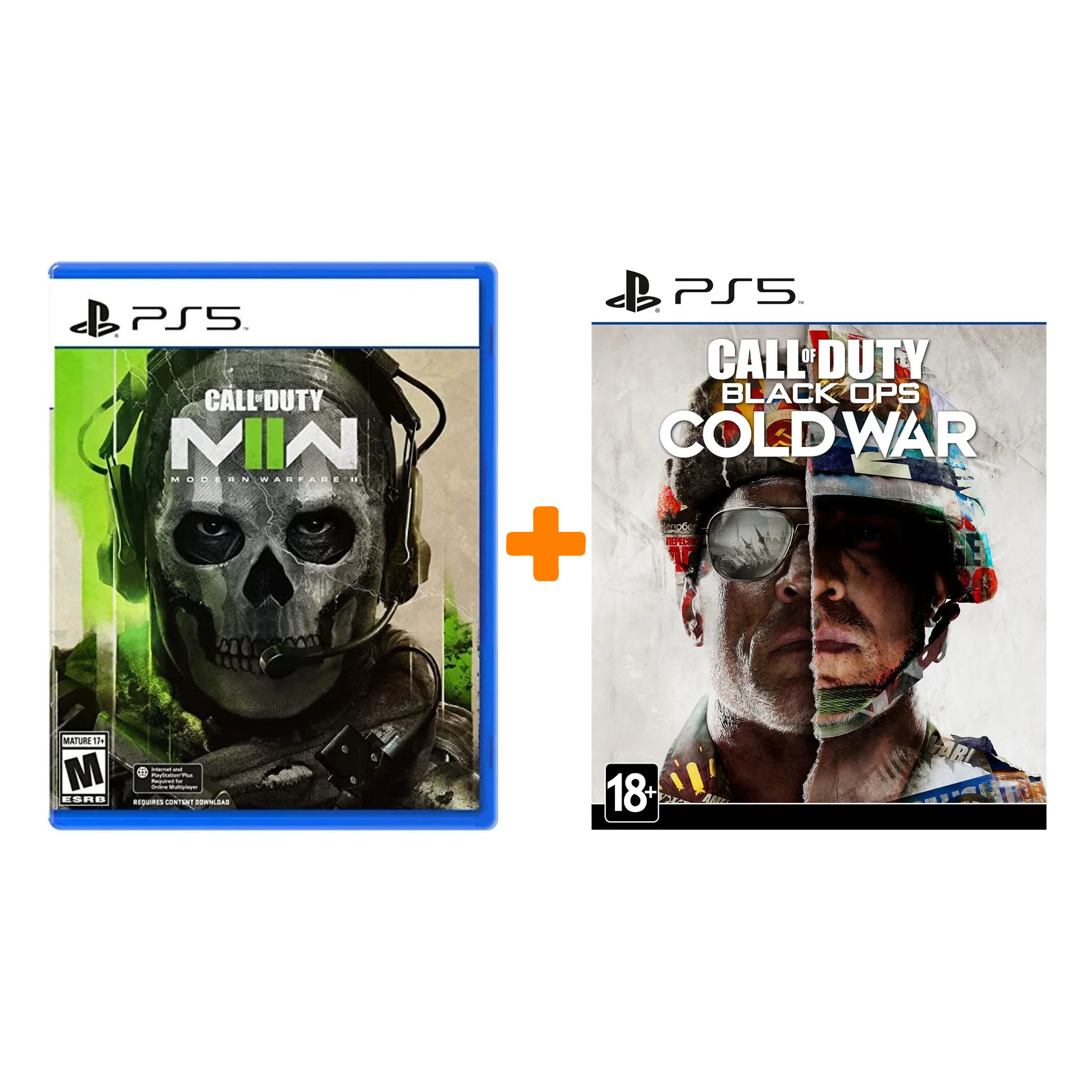 Call of Duty: Black Ops Cold War [PS5] + Call of Duty: Modern Warfare ...