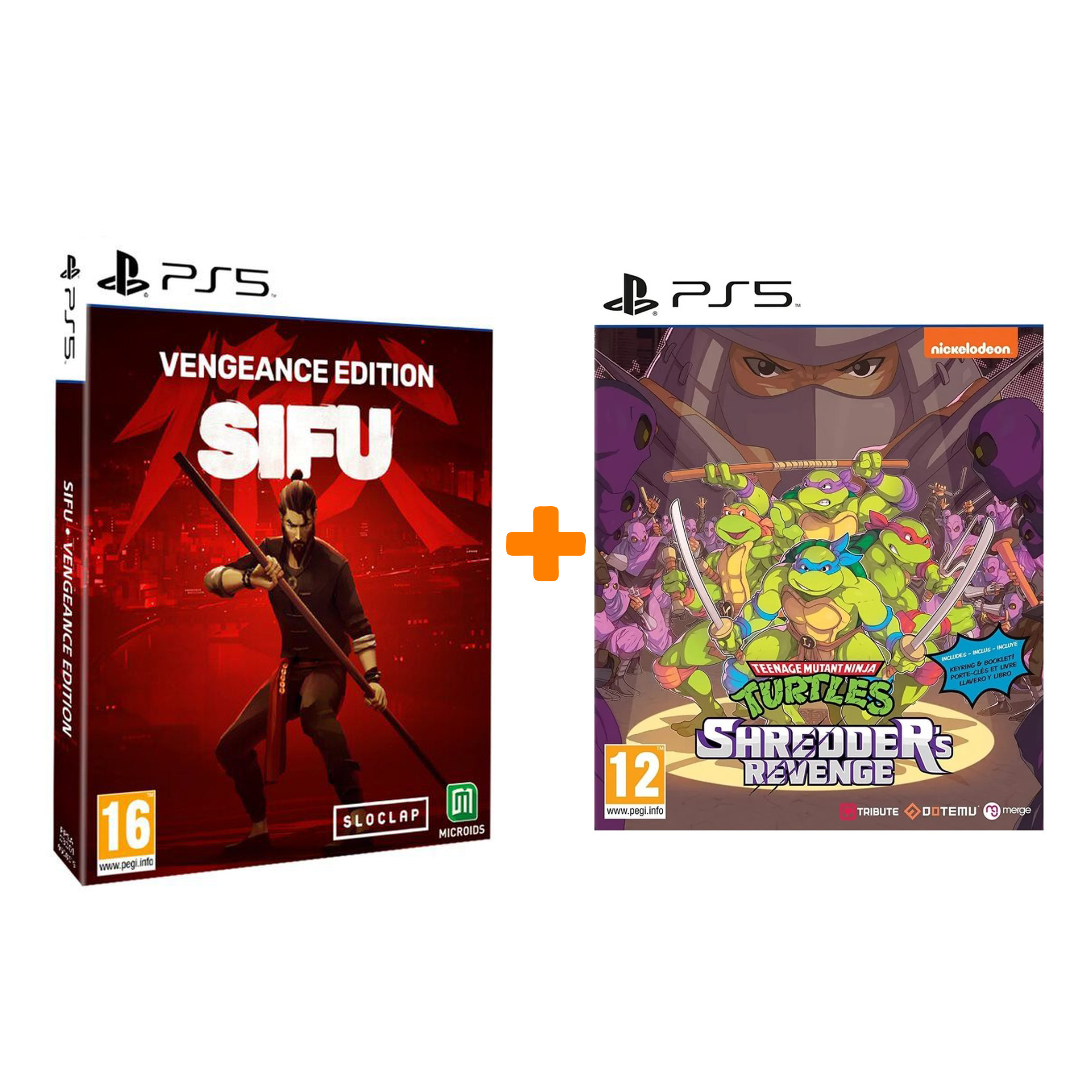 

Teenage Mutant Ninja Turtles: Shredder's Revenge [PS5] + Sifu. Vengeance Edition [PS5] – Набор