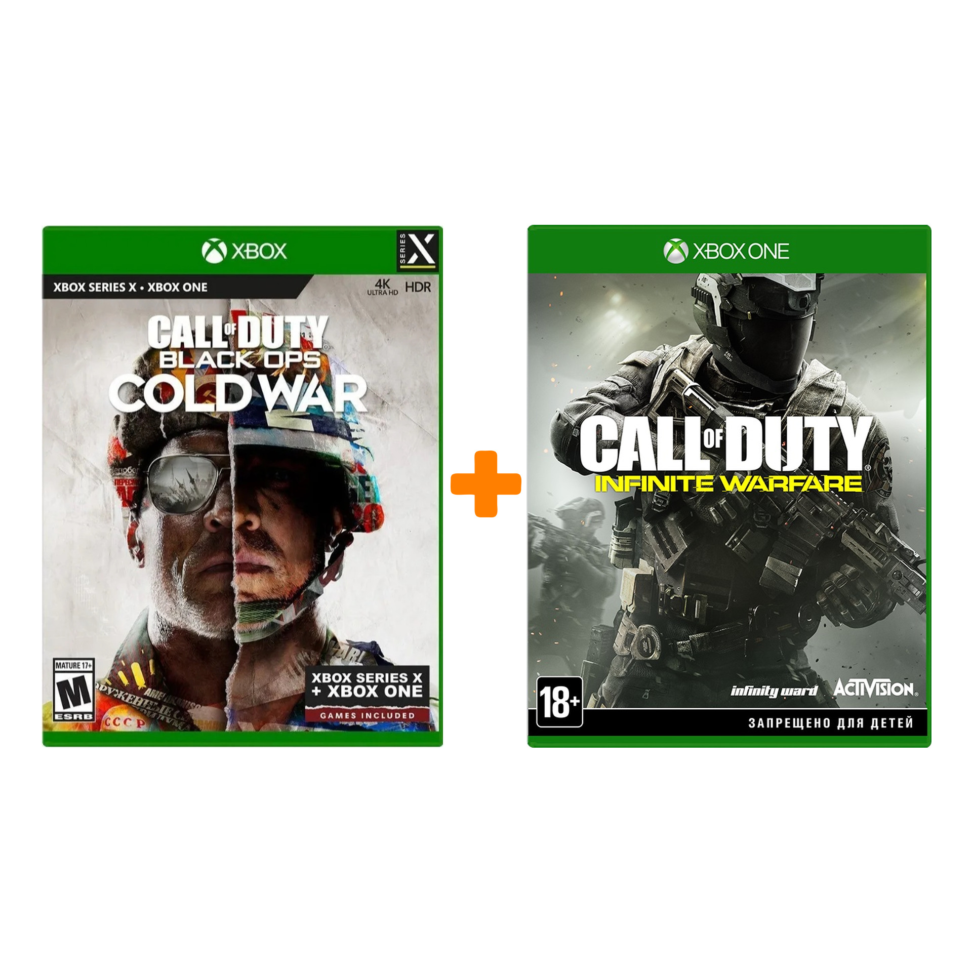 

Call of Duty: Black Ops Cold War [Xbox Series X] + Call of Duty: Infinite Warfare [Xbox One] – Набор