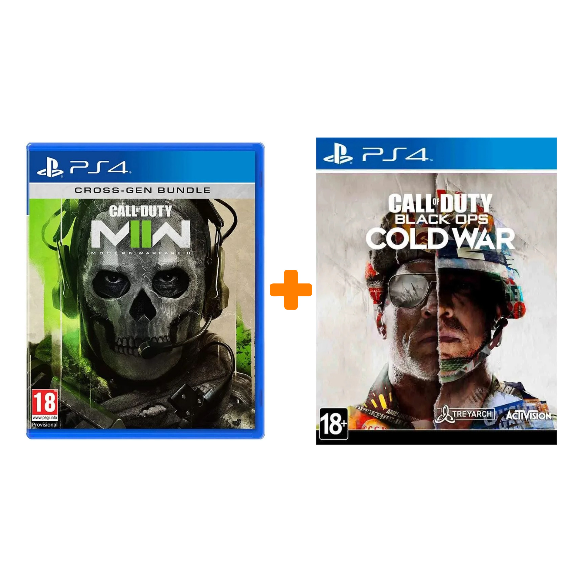 Call of Duty: Black Ops Cold War [PS4] + Call of Duty: Modern Warfare ...