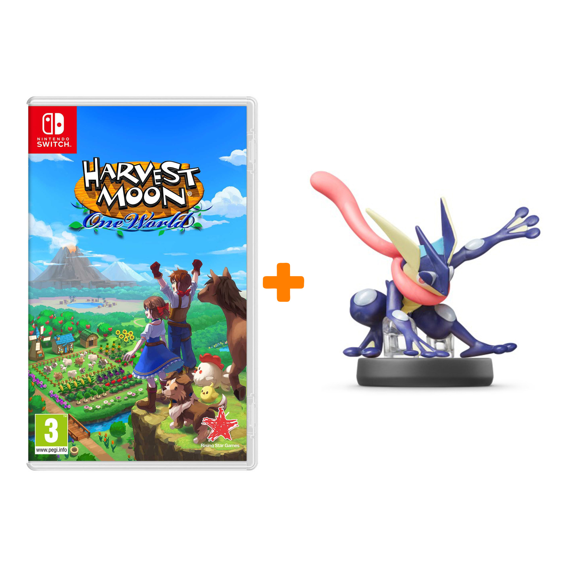 

Набор Harvest Moon: One World [Switch, английская версия] + amiibo Грениндзя