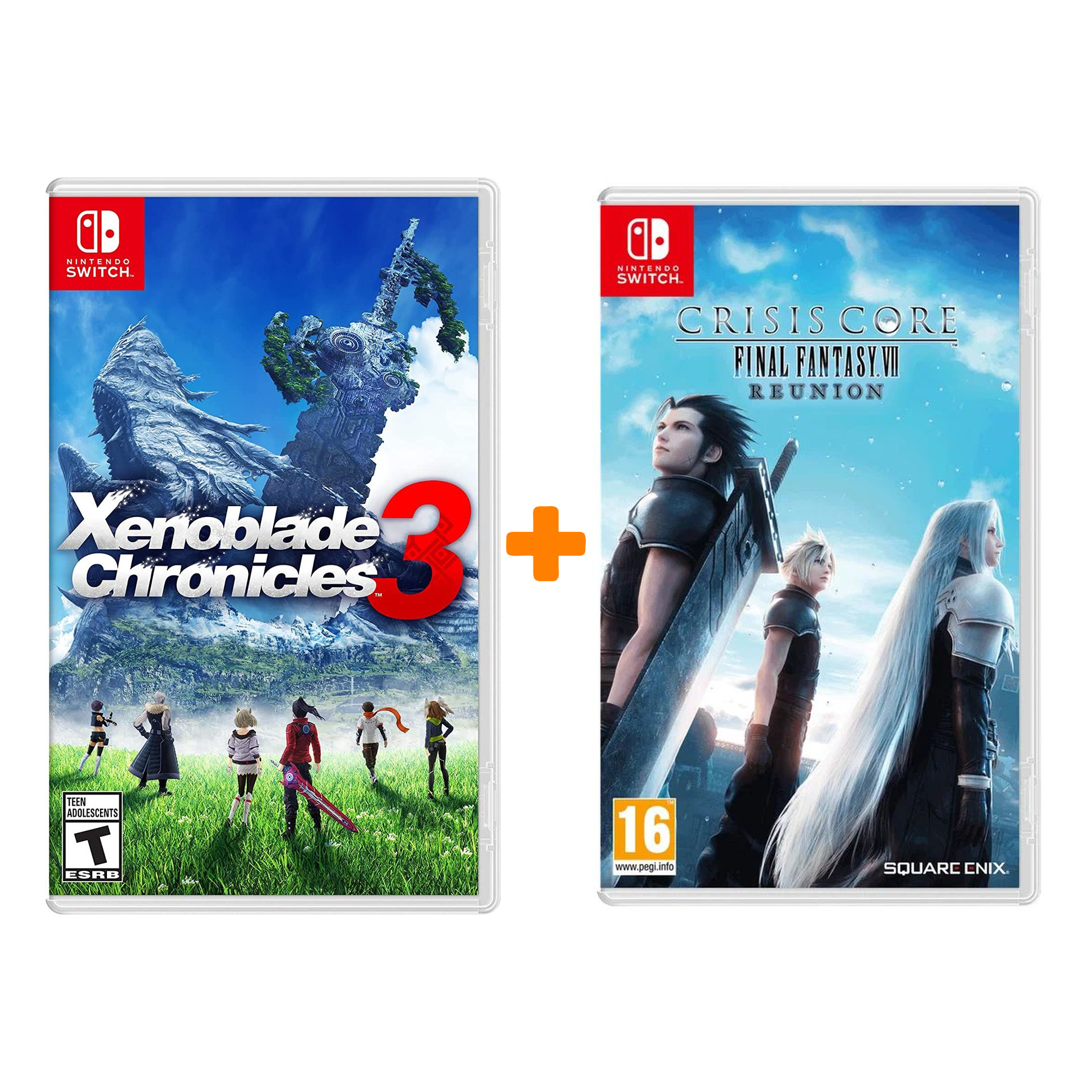 

Набор Crisis Core: Final Fantasy VII Reunion [Switch, английская версия] + Xenoblade Chronicles 3 [Switch, английская версия]