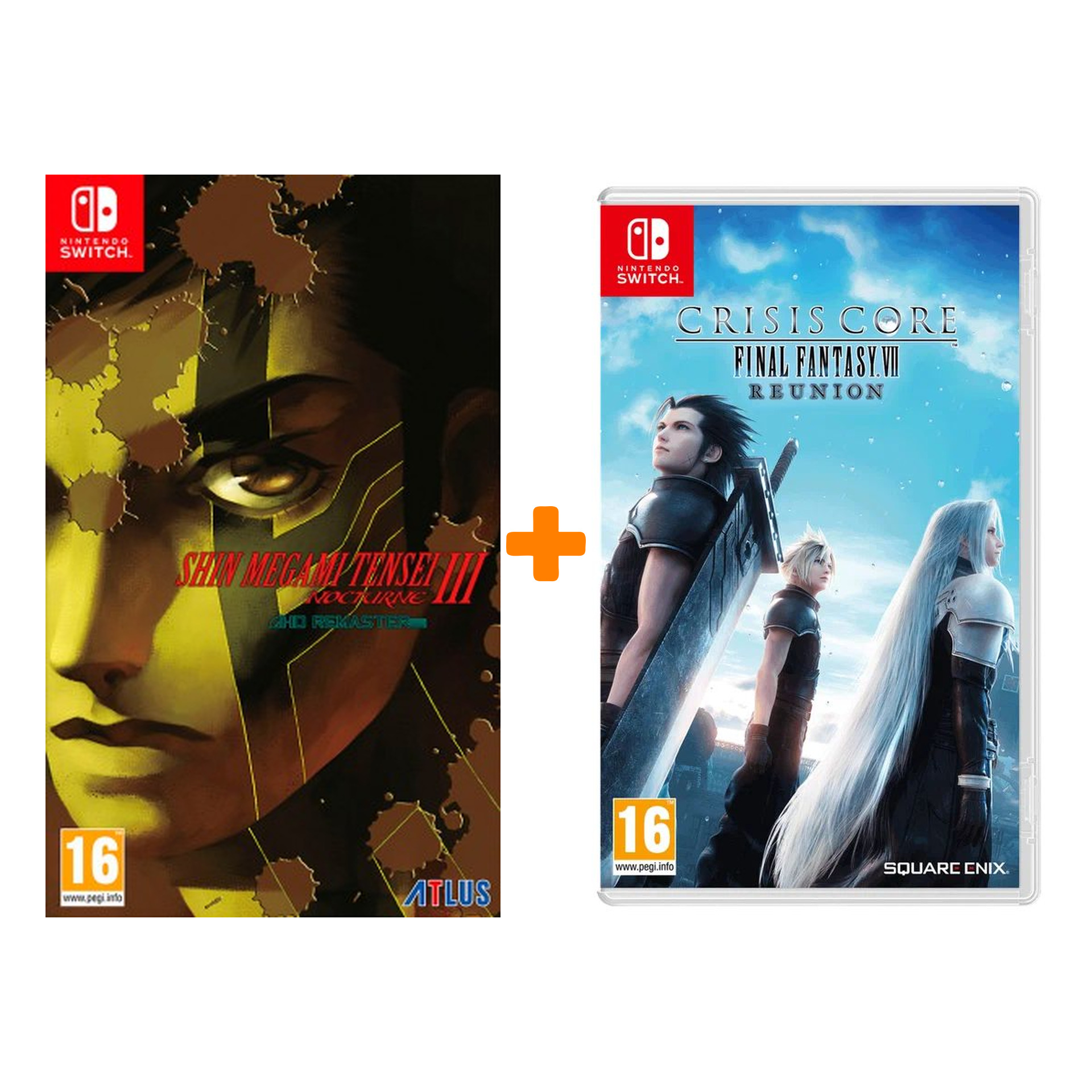 

Набор Crisis Core: Final Fantasy VII Reunion [Switch, английская версия] + Shin Megami Tensei III Nocturne HD Remaster. Код [Switch, рус. документация