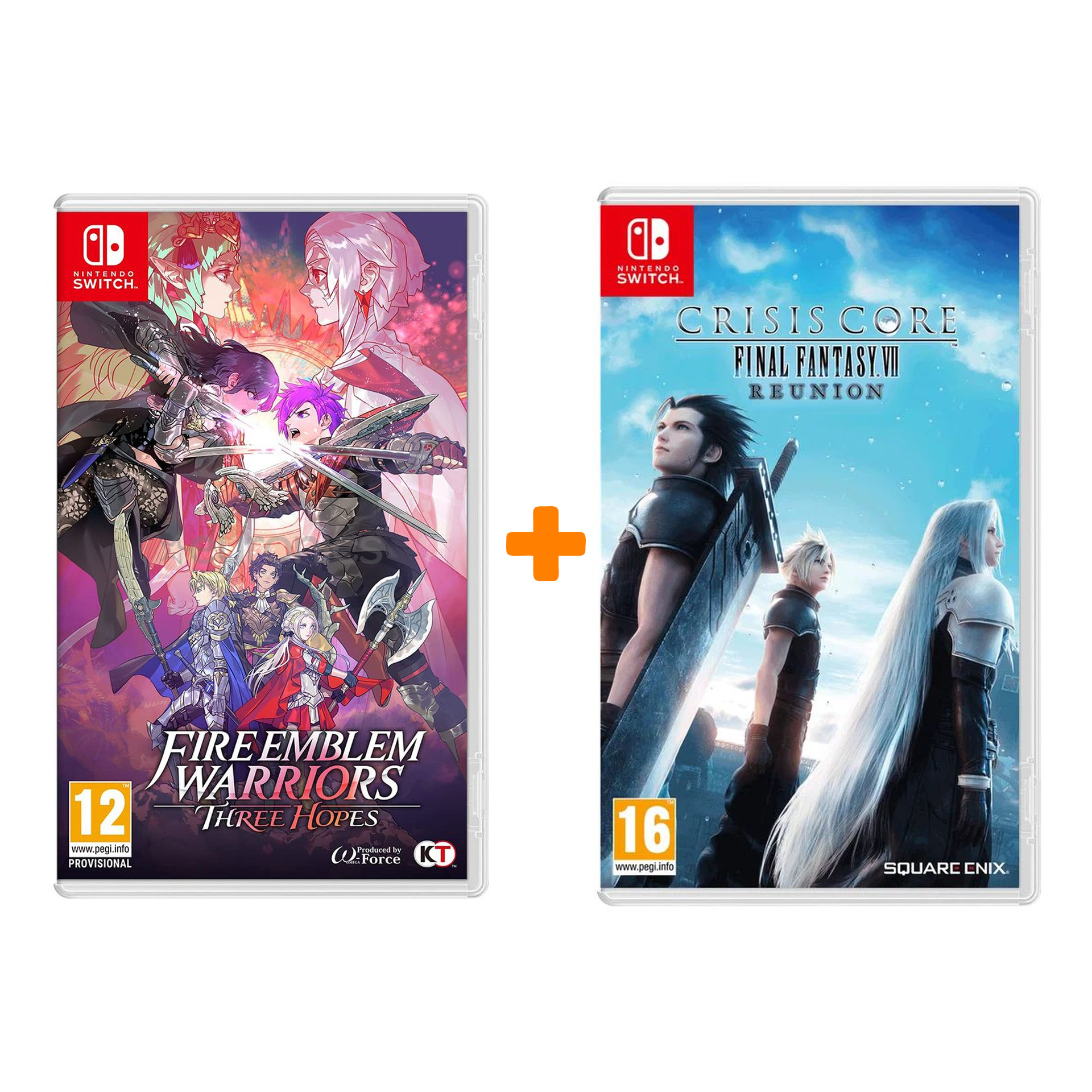 

Набор Crisis Core: Final Fantasy VII Reunion [Switch, английская версия] + Fire Emblem Warriors: Three Hopes [Switch, английская версия]