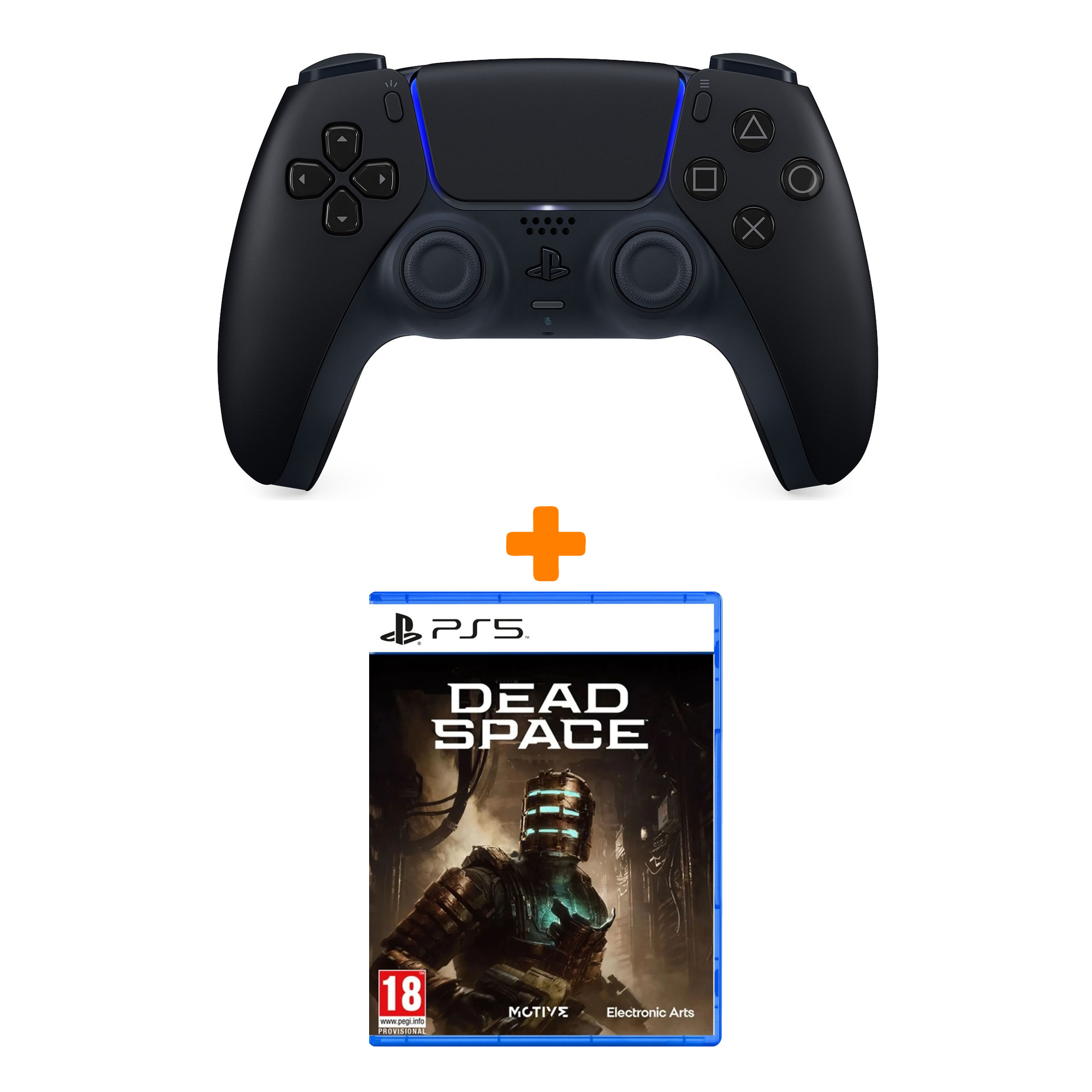 

Набор Dead Space Remake [PS5, английская версия] + PS5: Контроллер игровой беспроводной черный (DualSense Black: CFI-ZCT1: SIEE)