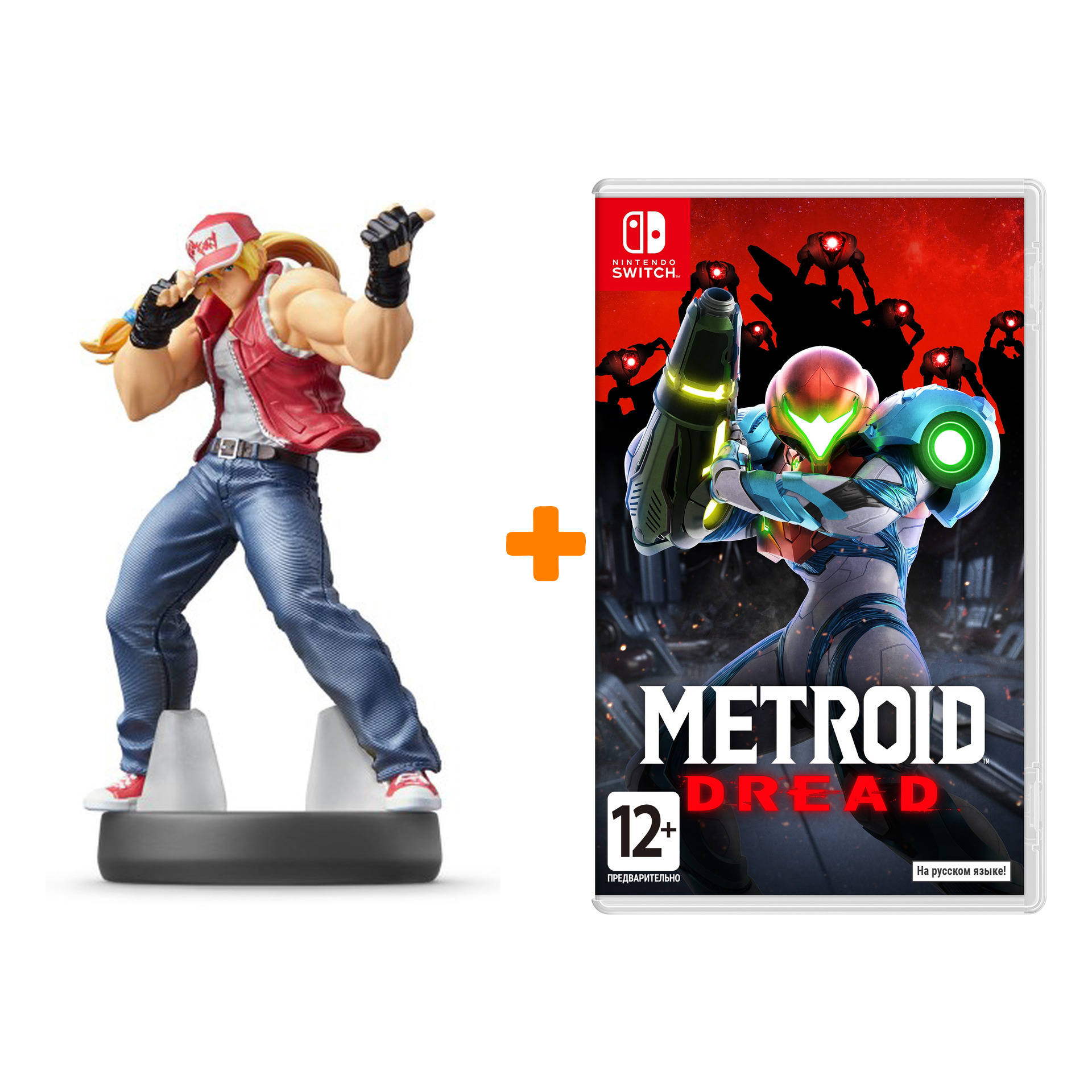 

Набор Metroid Dread [Switch, русская версия] + amiibo Терри