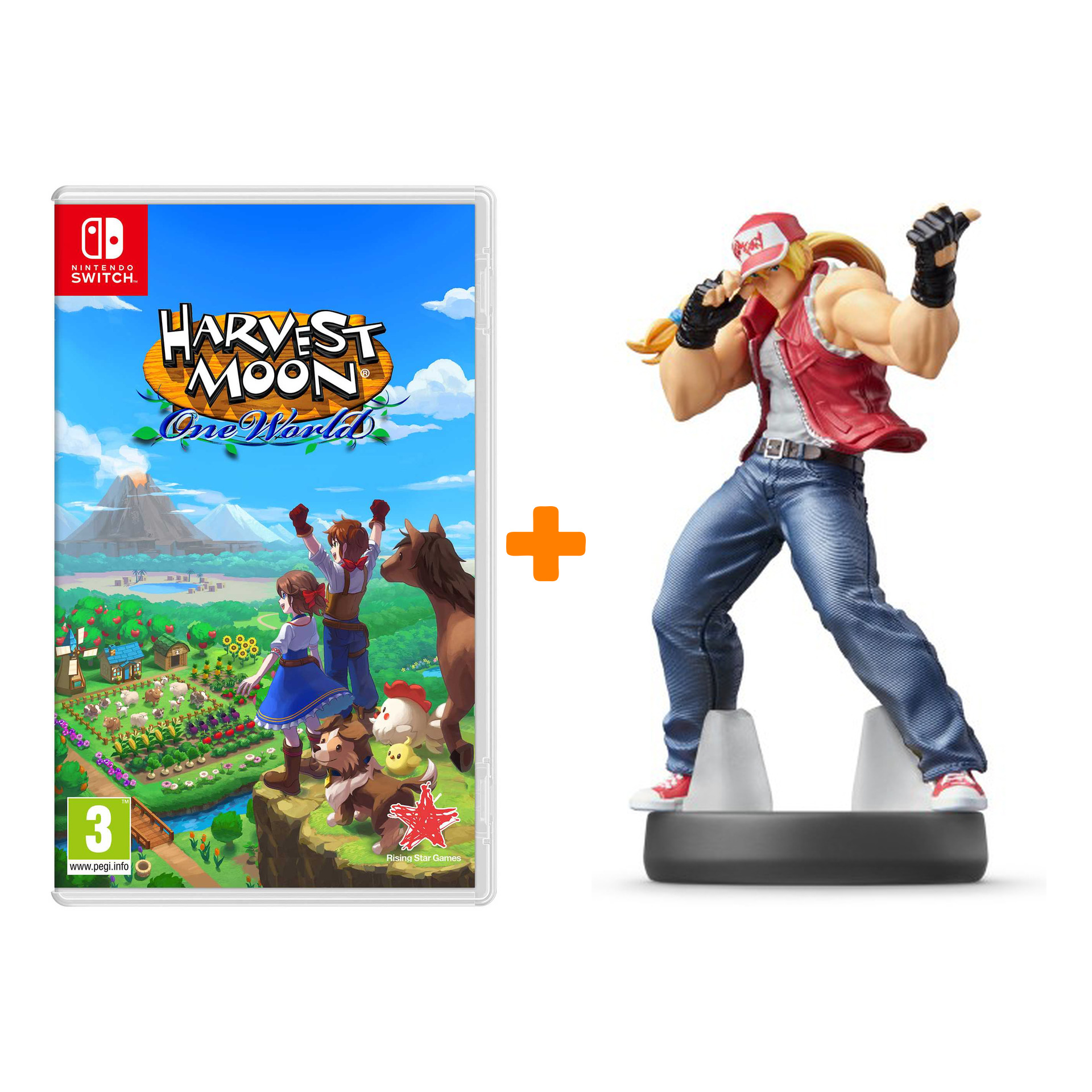 

Набор Harvest Moon: One World [Switch, английская версия] + amiibo Терри