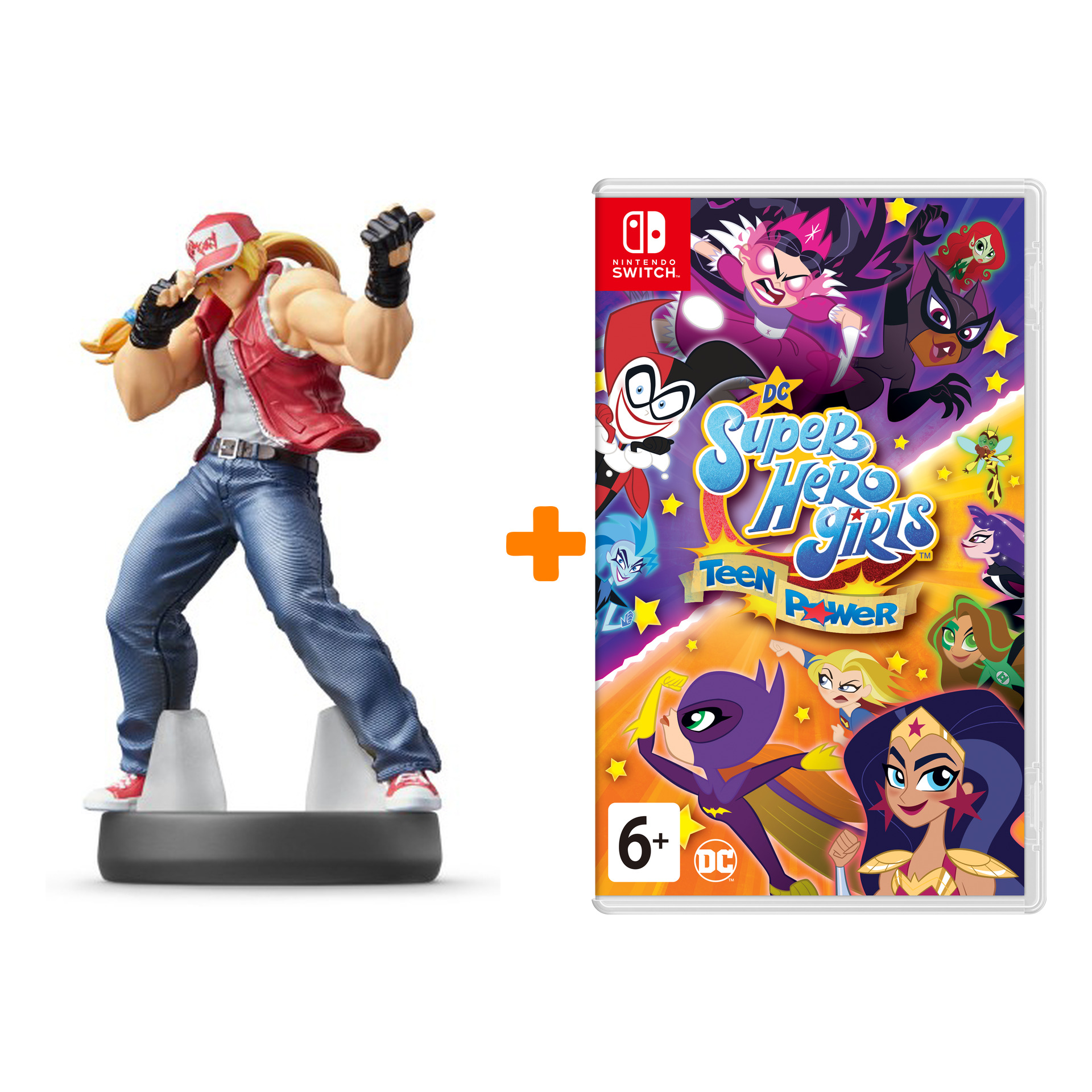 

Набор DC Super Hero Girls: Teen Power [Switch, английская версия] + amiibo Терри