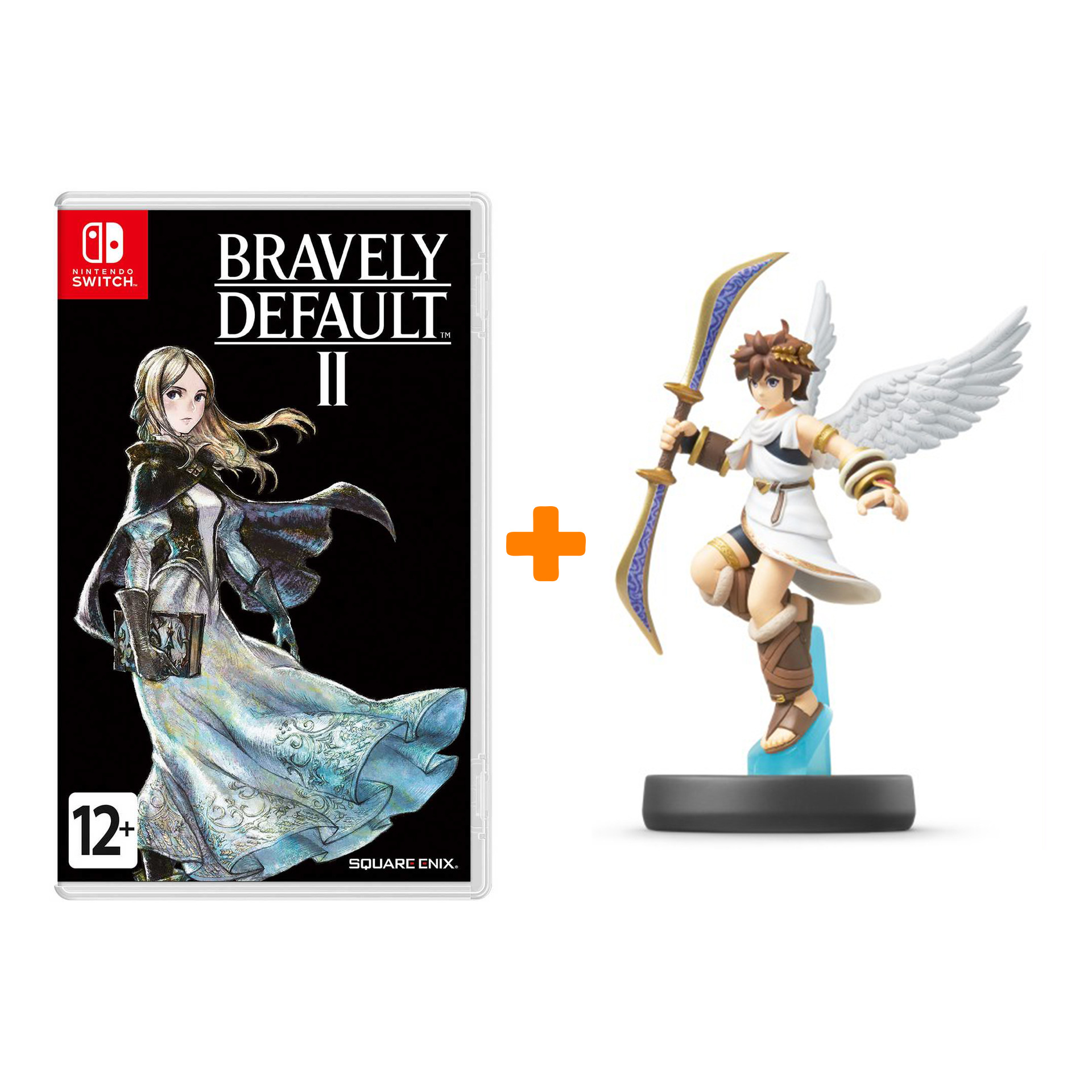 

Набор Bravely Default II [Switch, английская версия] + amiibo Пит