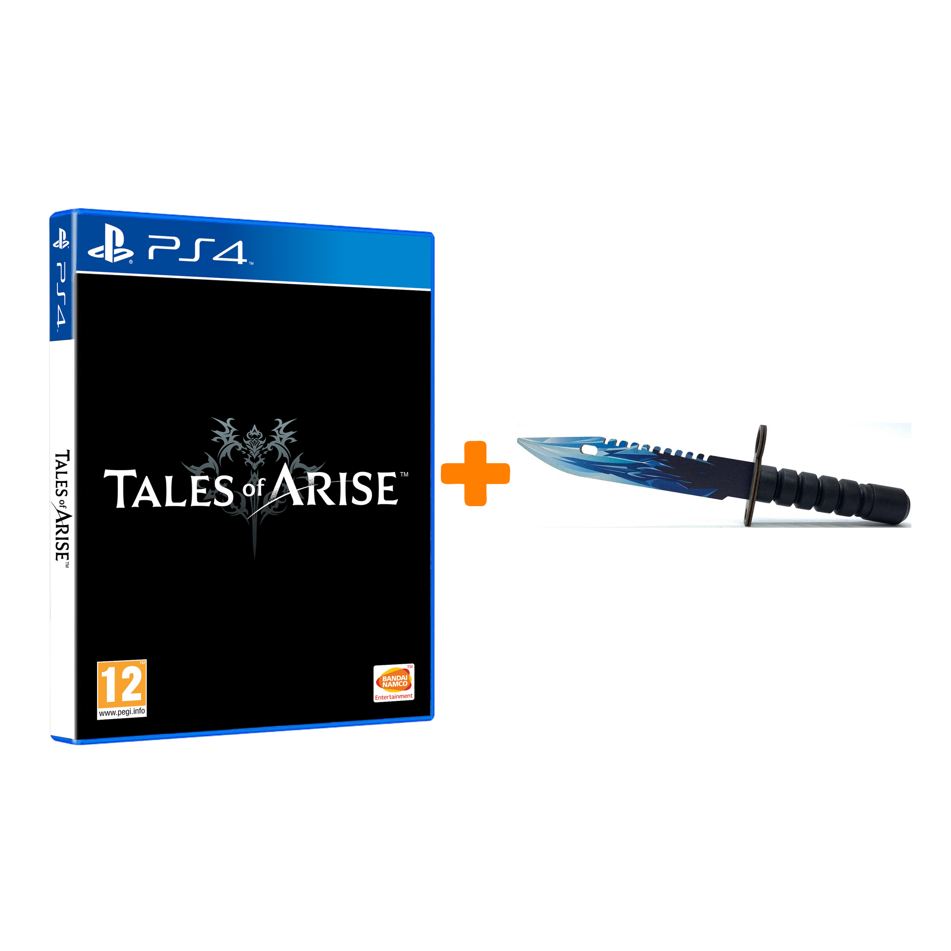 

Набор Tales of Arise [PS4, русские субтитры] + Оружие игровое штык-нож М9 Байонет 2 Драгон Гласс деревянный