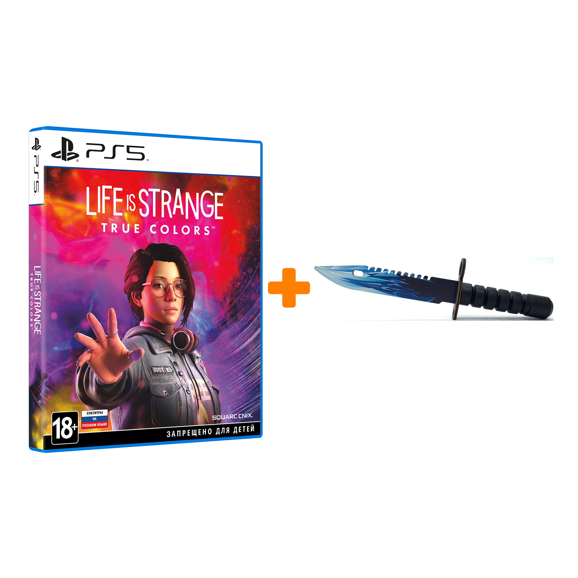 

Набор Life is Strange: True Colors [PS5, русские субтитры] + Оружие игровое штык-нож М9 Байонет 2 Драгон Гласс деревянный