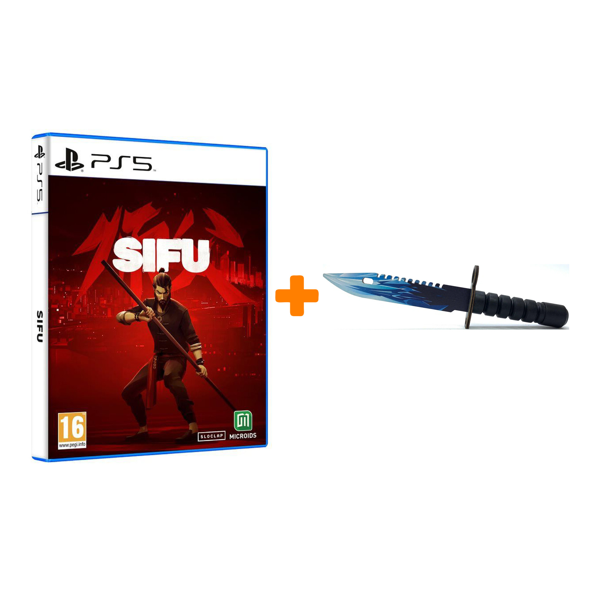 

Набор SIFU [PS5, русские субтитры] + Оружие игровое штык-нож М9 Байонет 2 Драгон Гласс деревянный