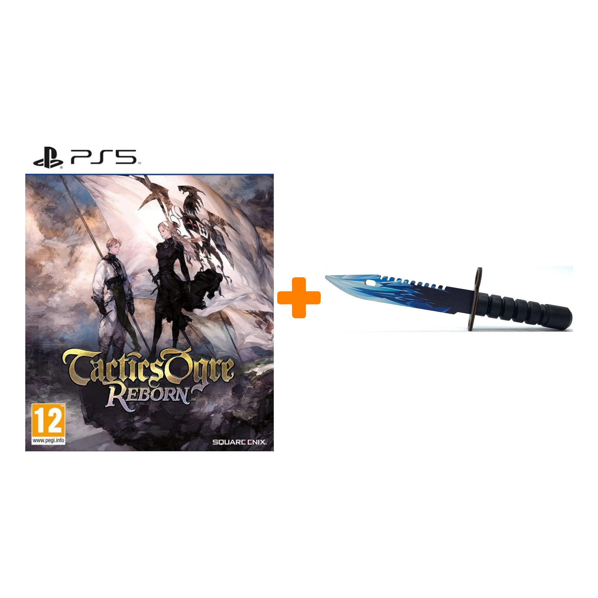 

Набор Tactics Ogre: Reborn [PS5, английская версия] + Оружие игровое штык-нож М9 Байонет 2 Драгон Гласс деревянный