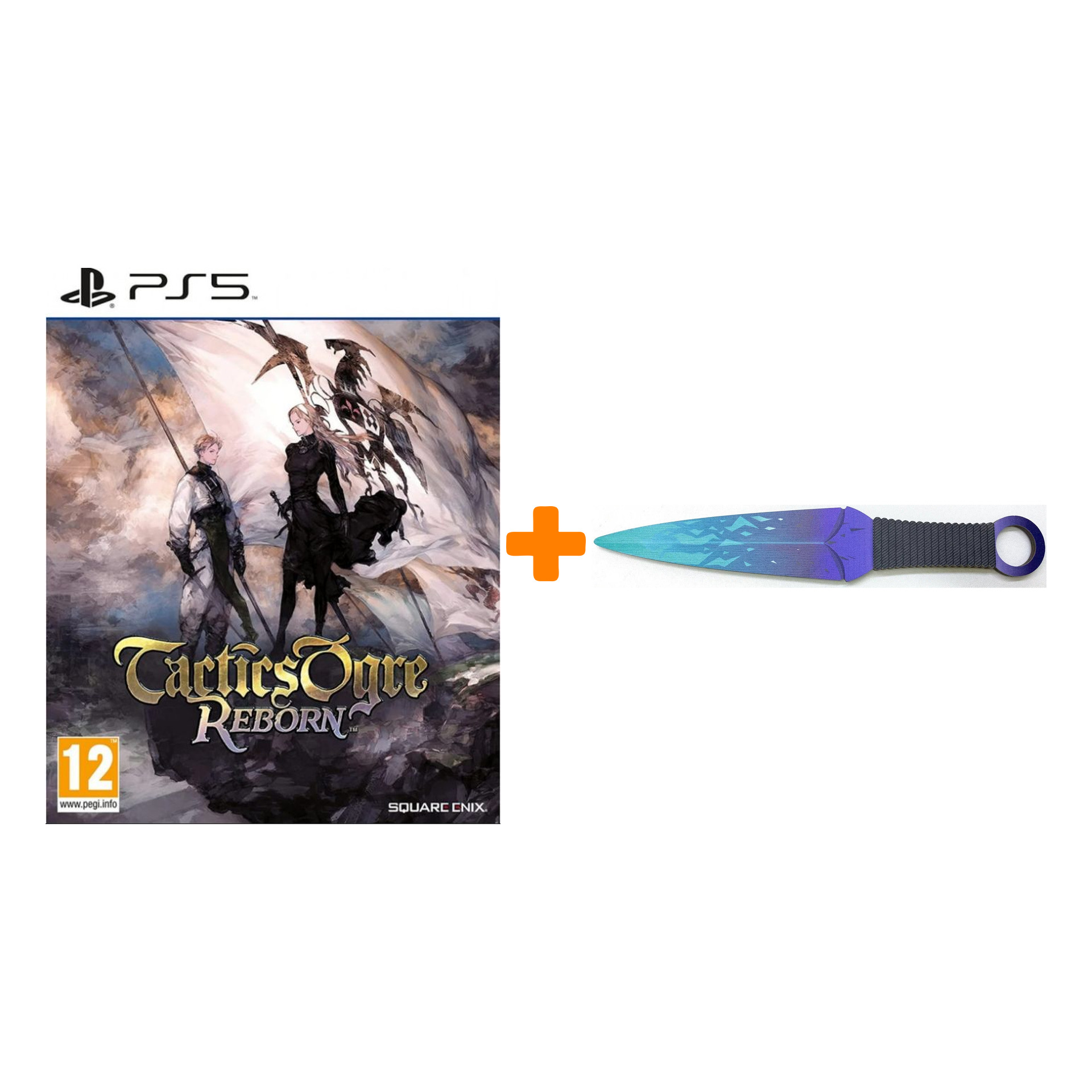 

Набор Tactics Ogre: Reborn [PS5, английская версия] + Оружие игровое нож Кунай 2 Холодное пламя деревянный