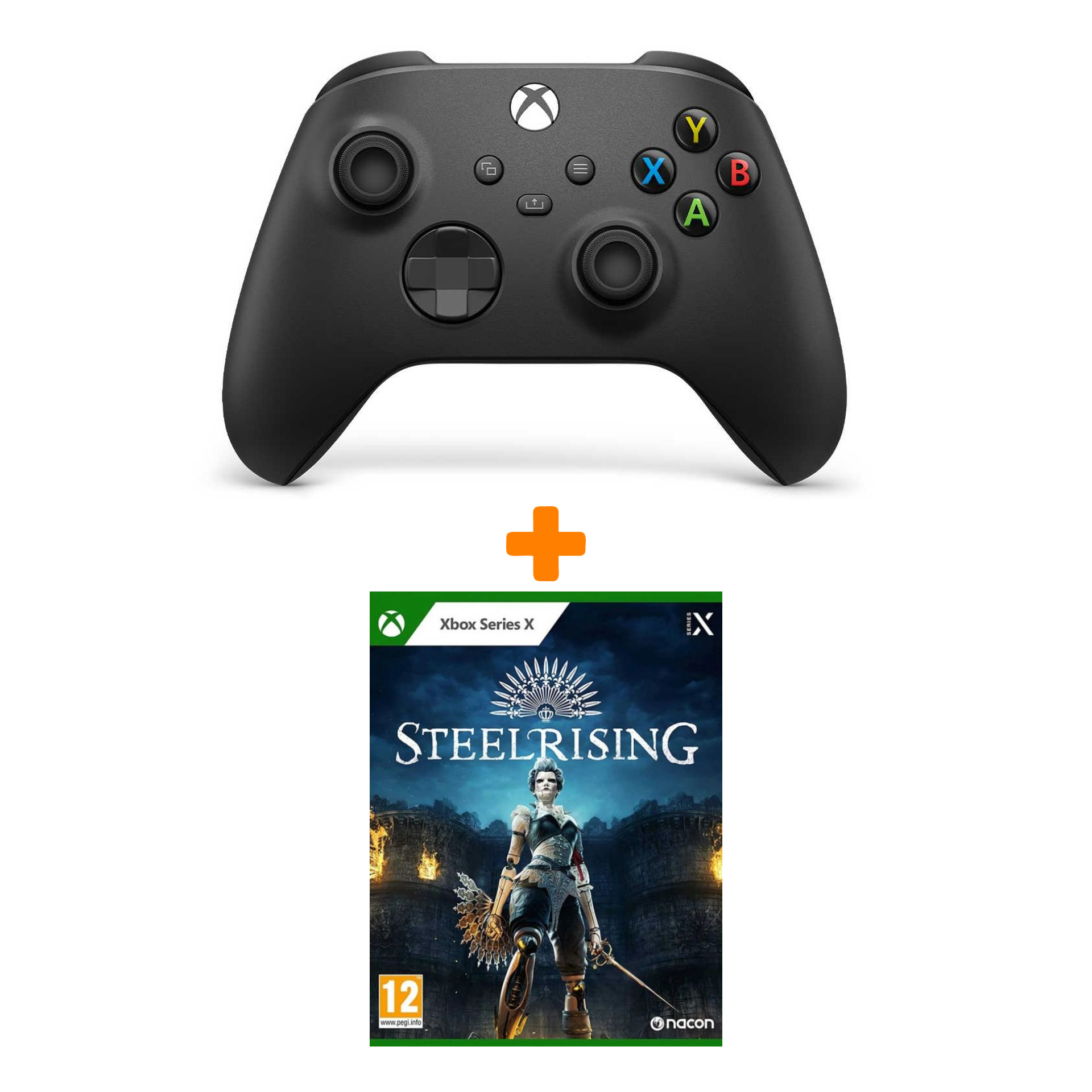 

Набор Steelrising [Xbox, русские субтитры] + Xbox X: Геймпад Черный (QAT-0001)