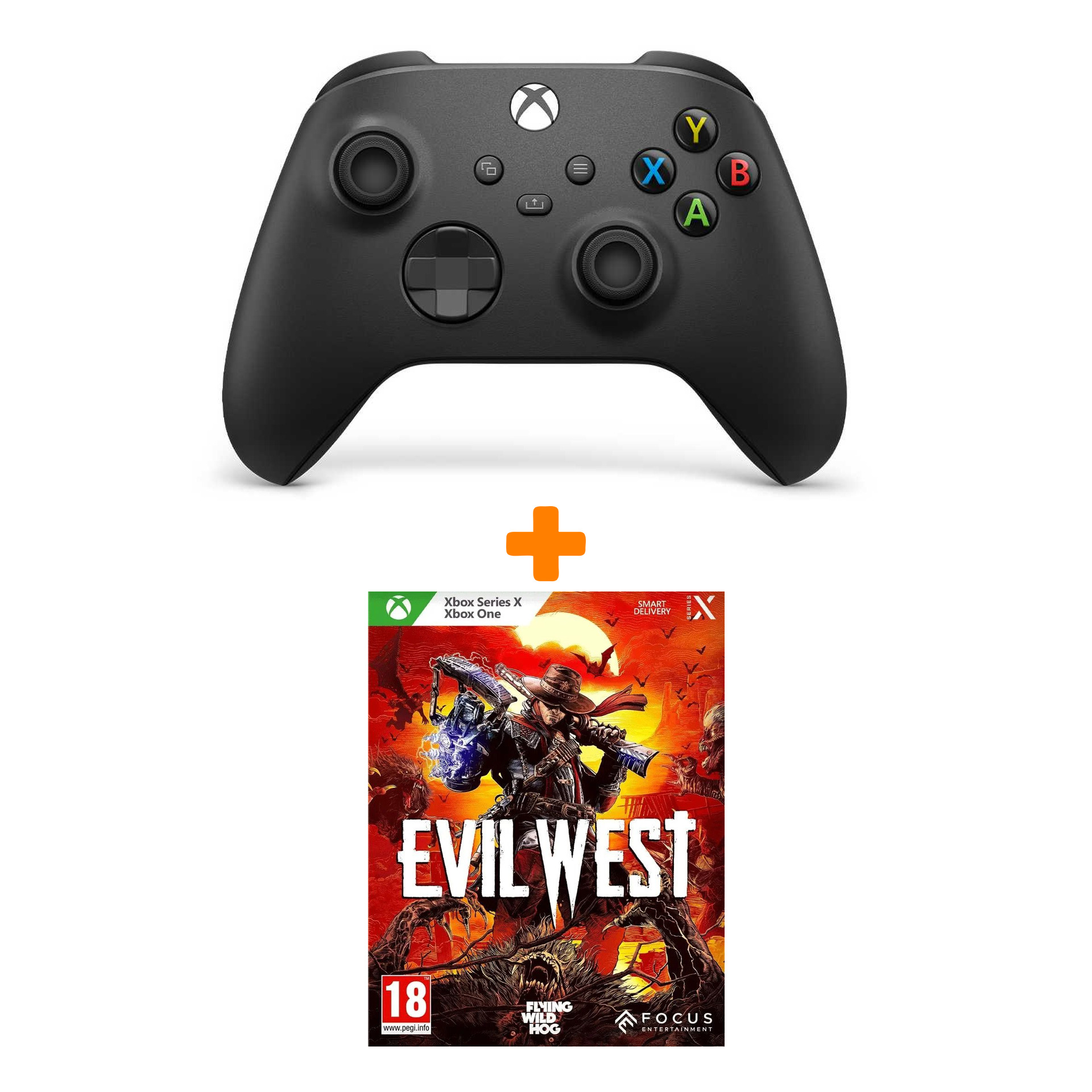 

Набор Evil West [Xbox, русские субтитры] + Xbox X: Геймпад Черный (QAT-0001)