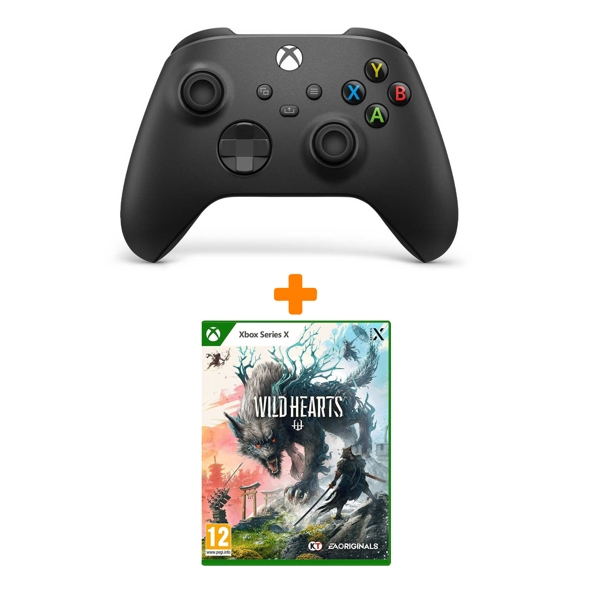 

Набор Wild Hearts [Xbox Series X, английская версия] + Xbox X: Геймпад Черный (QAT-0001)