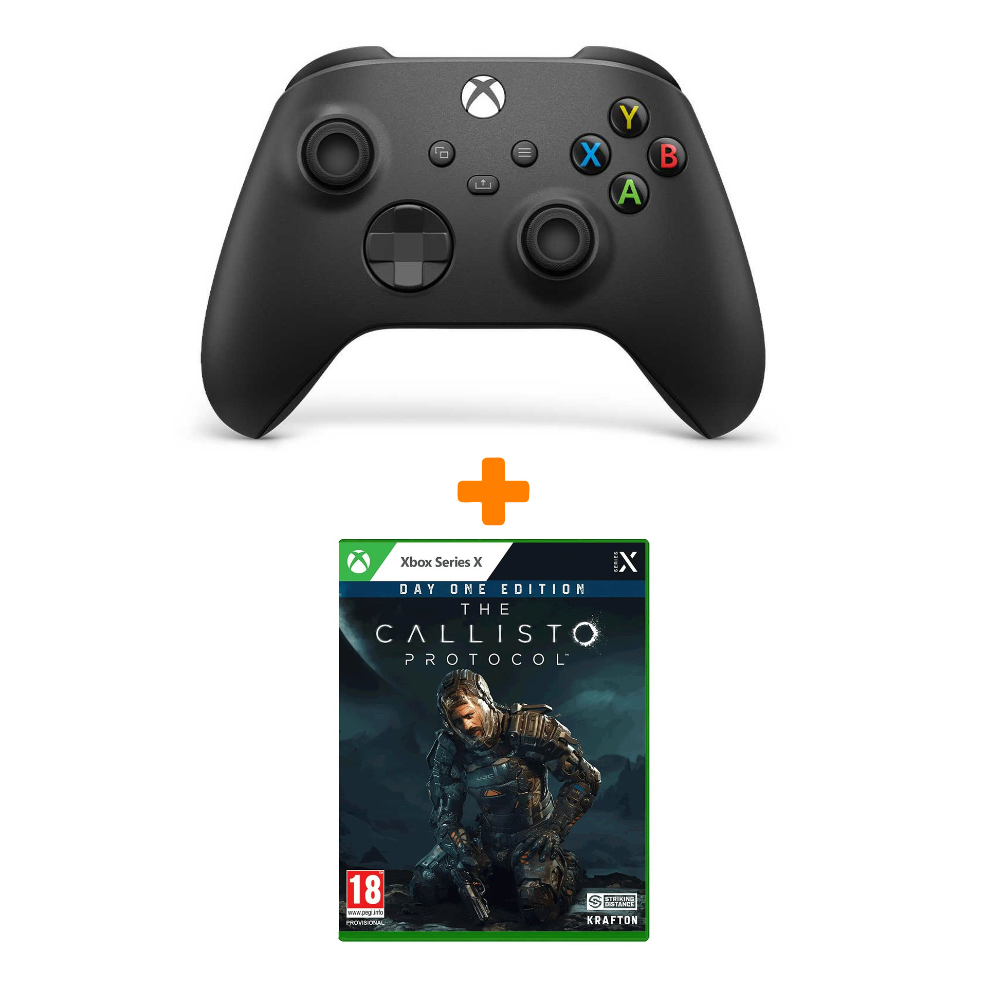 

Набор The Callisto Protocol. Day One Edition [Xbox Series X, русские субтитры] + Xbox X: Геймпад Черный (QAT-0001)