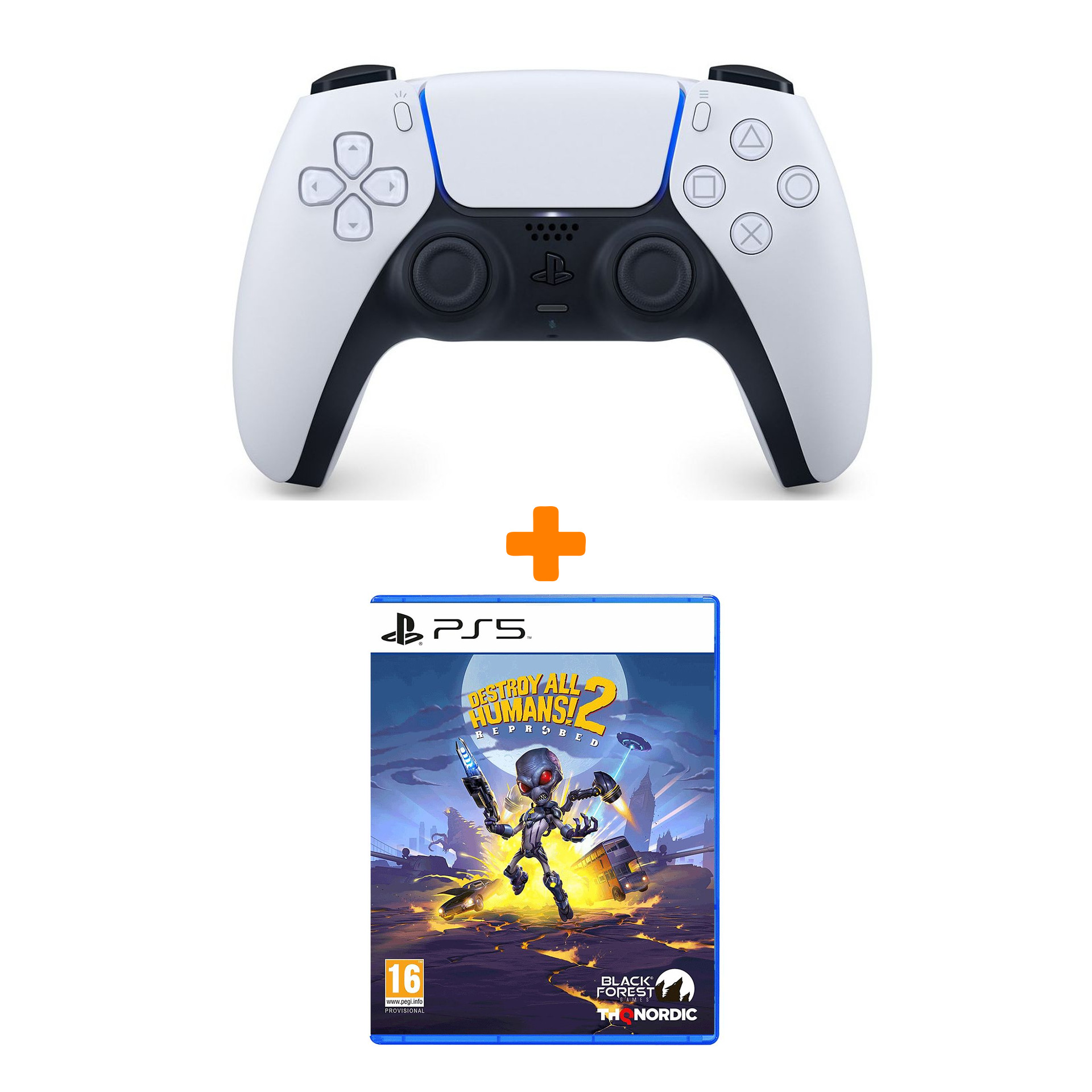

Набор Destroy All Humans! 2. Reprobed [PS5, русские субтитры] + PS5: Контроллер (DualSense: CFI-ZCT1W: SIEE)