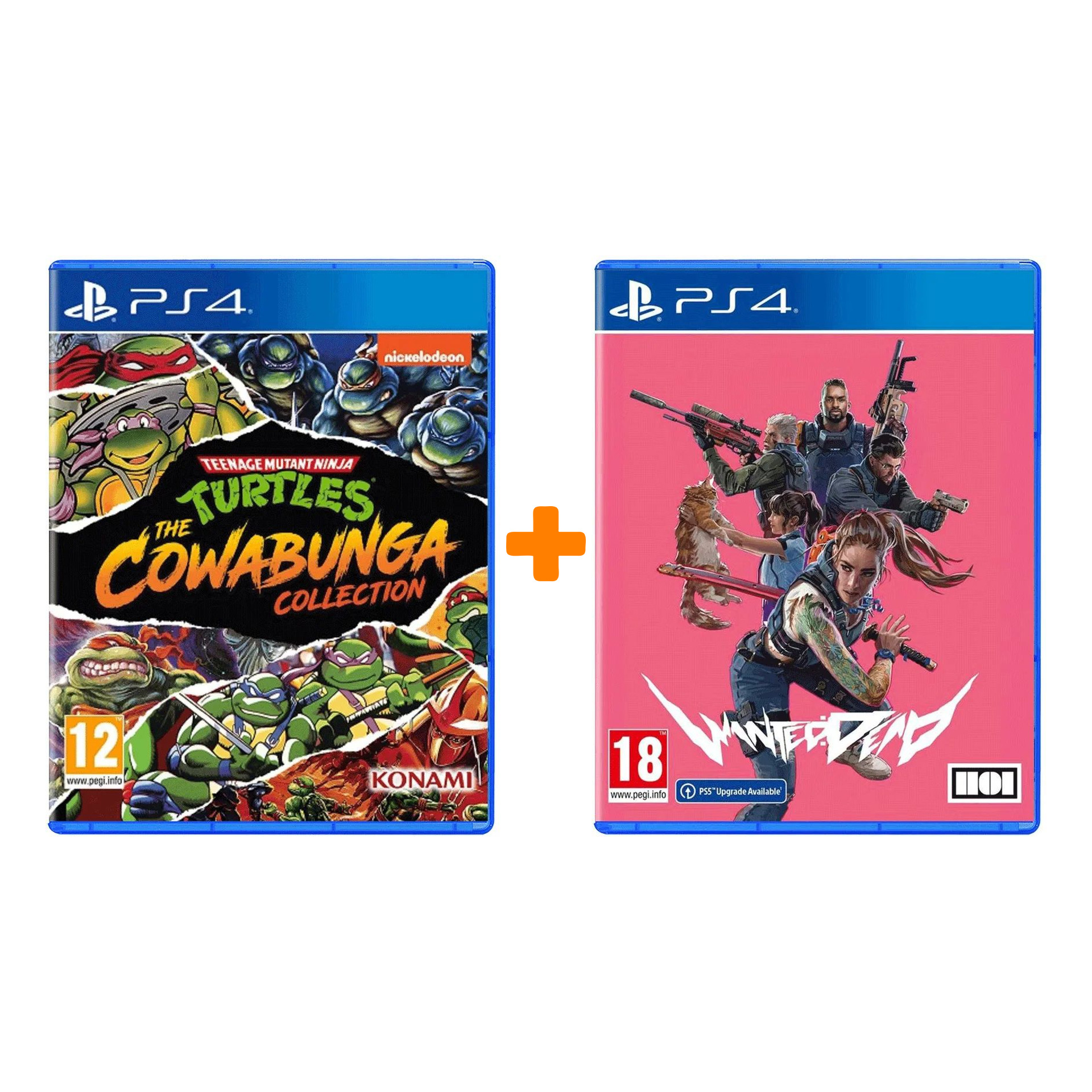 цена Набор Wanted: Dead [PS4, английская версия] + Teenage Mutant Ninja Turtles: Cowabunga Collection [PS4, английская версия]