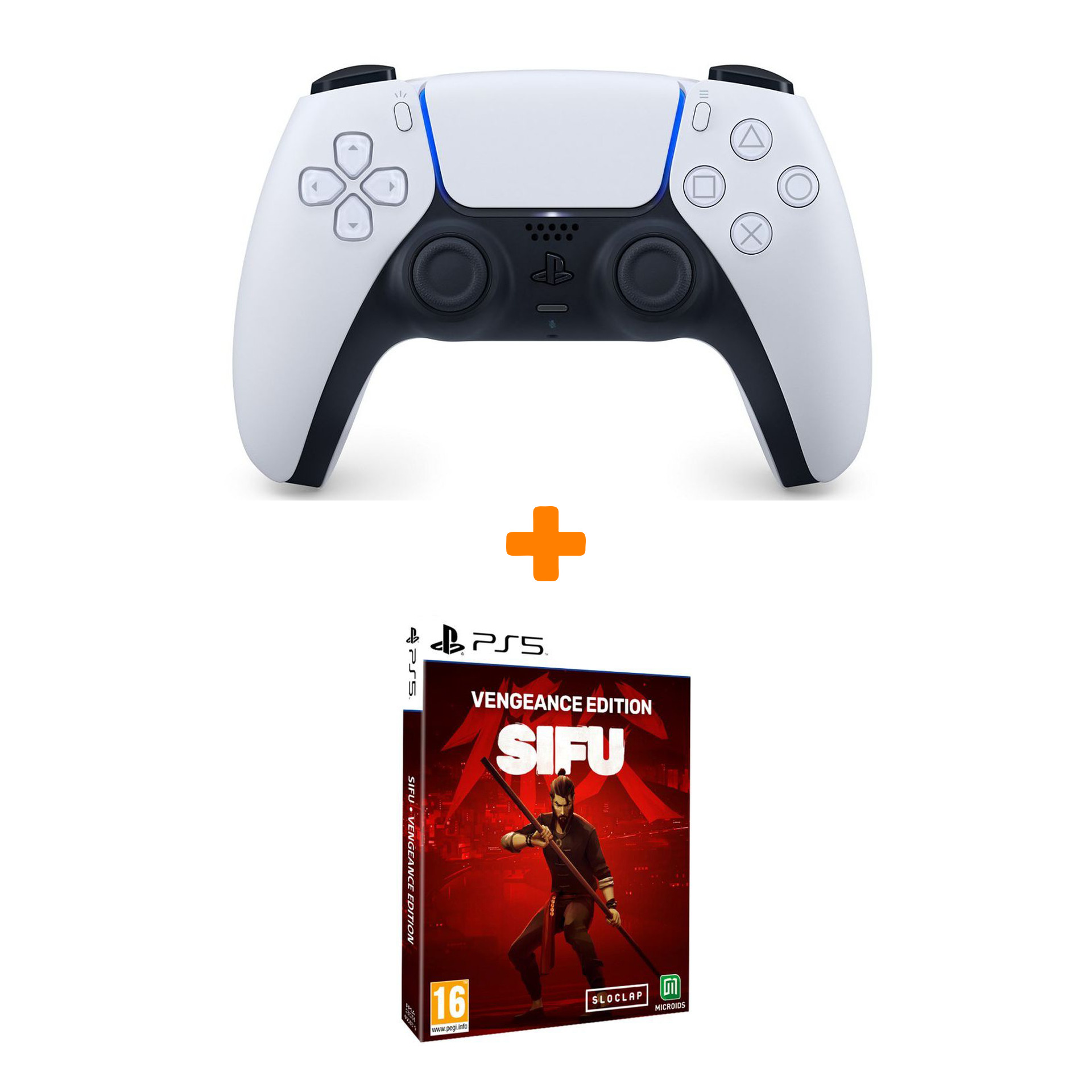 

Набор SIFU. Лимитированное издание [PS5, русские субтитры] + PS5: Контроллер (DualSense: CFI-ZCT1W: SIEE)