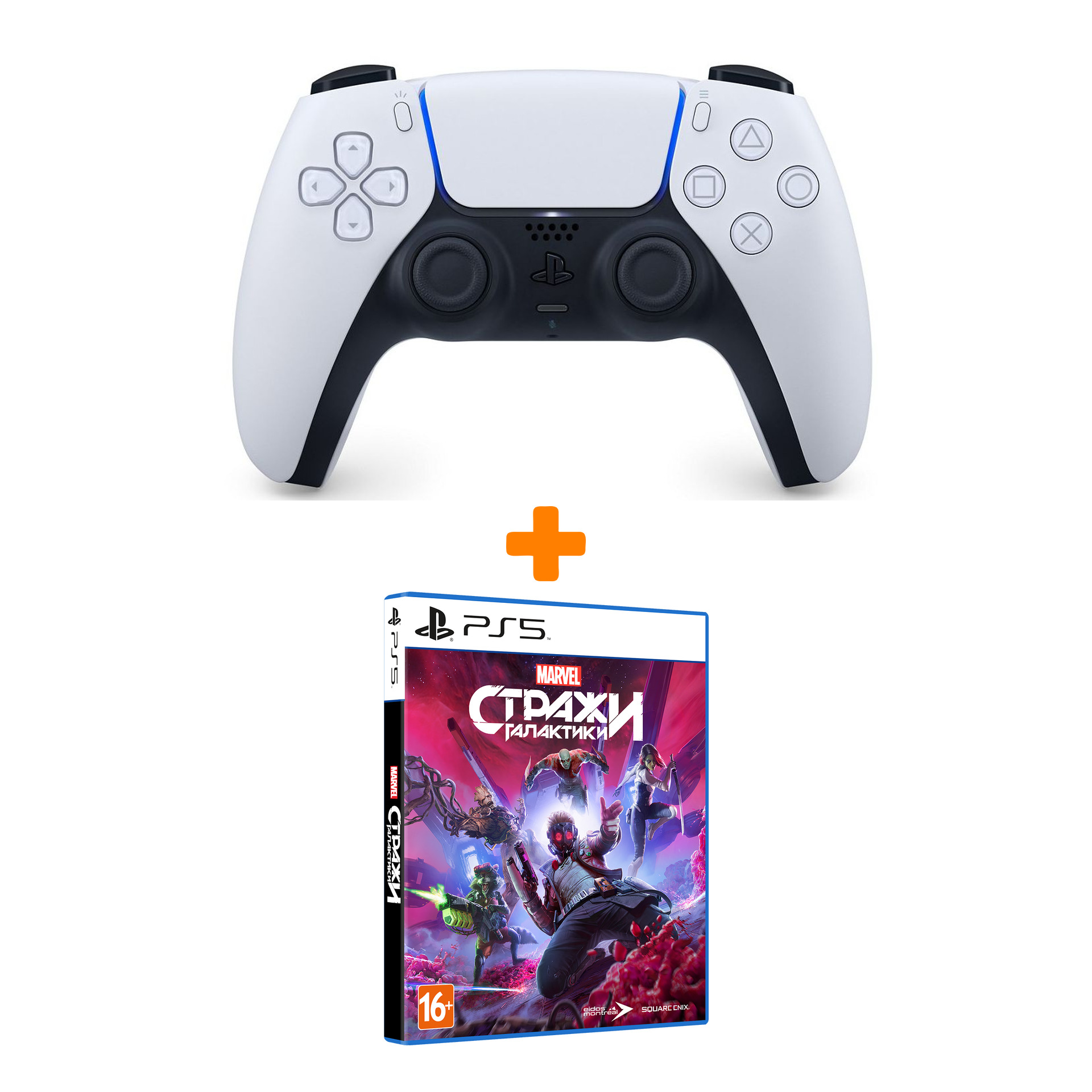 

Набор Стражи Галактики Marvel [PS5, русская версия] + PS5: Контроллер (DualSense: CFI-ZCT1W: SIEE)