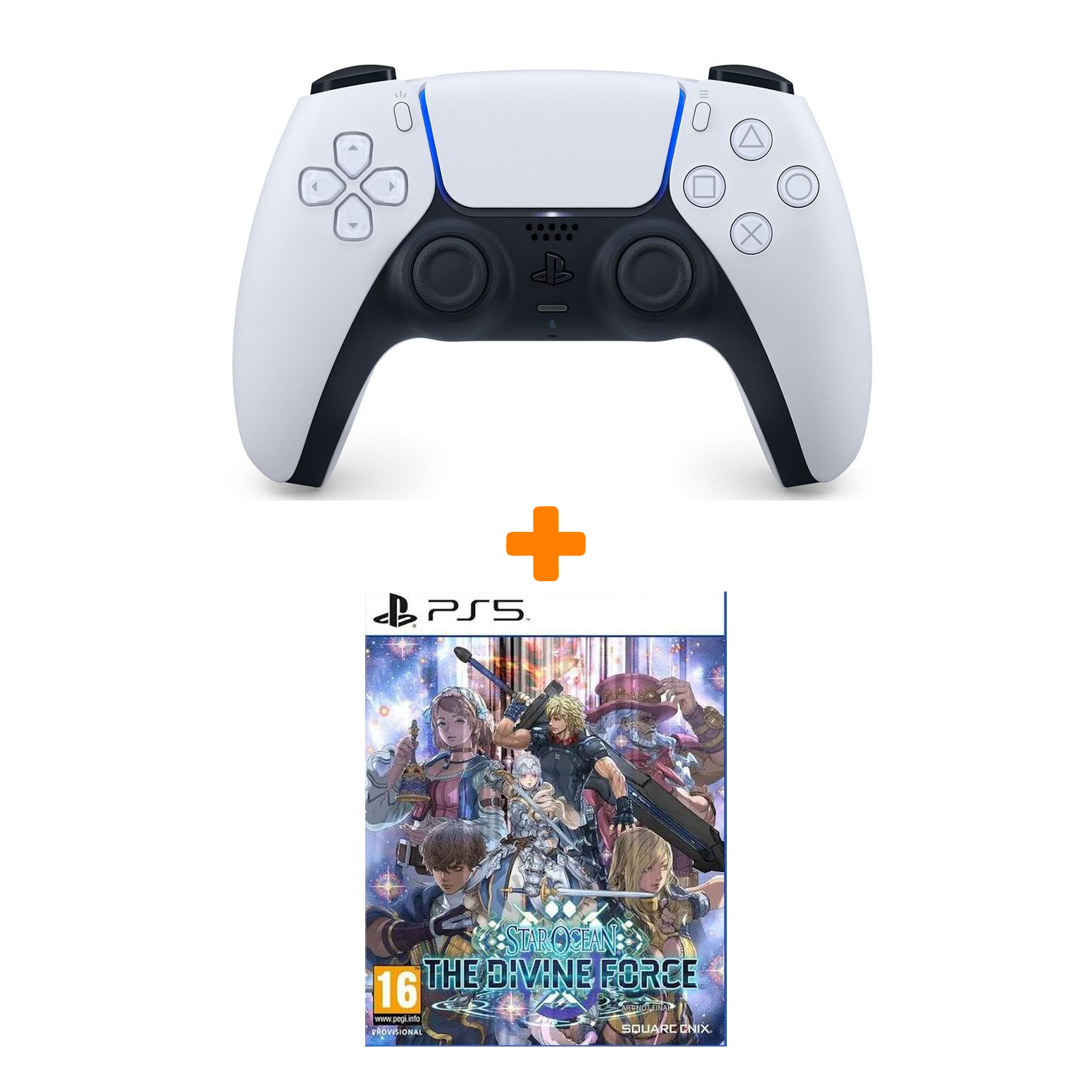 

Набор Star Ocean: The Divine Force [PS5, английская версия] + PS5: Контроллер (DualSense: CFI-ZCT1W: SIEE)