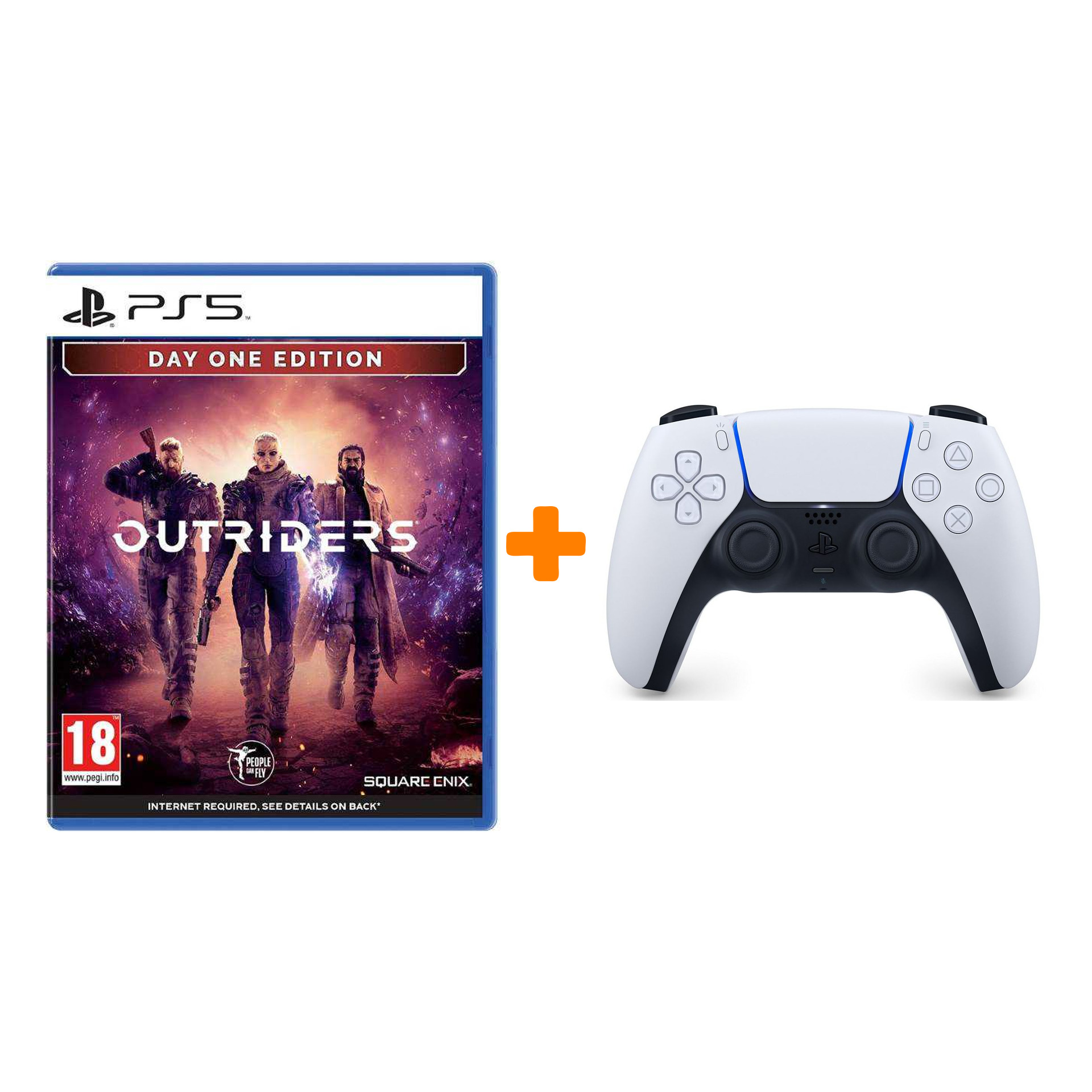 

Набор Outriders. Day One Edition [PS5, русская версия] + PS5: Контроллер (DualSense: CFI-ZCT1W: SIEE)