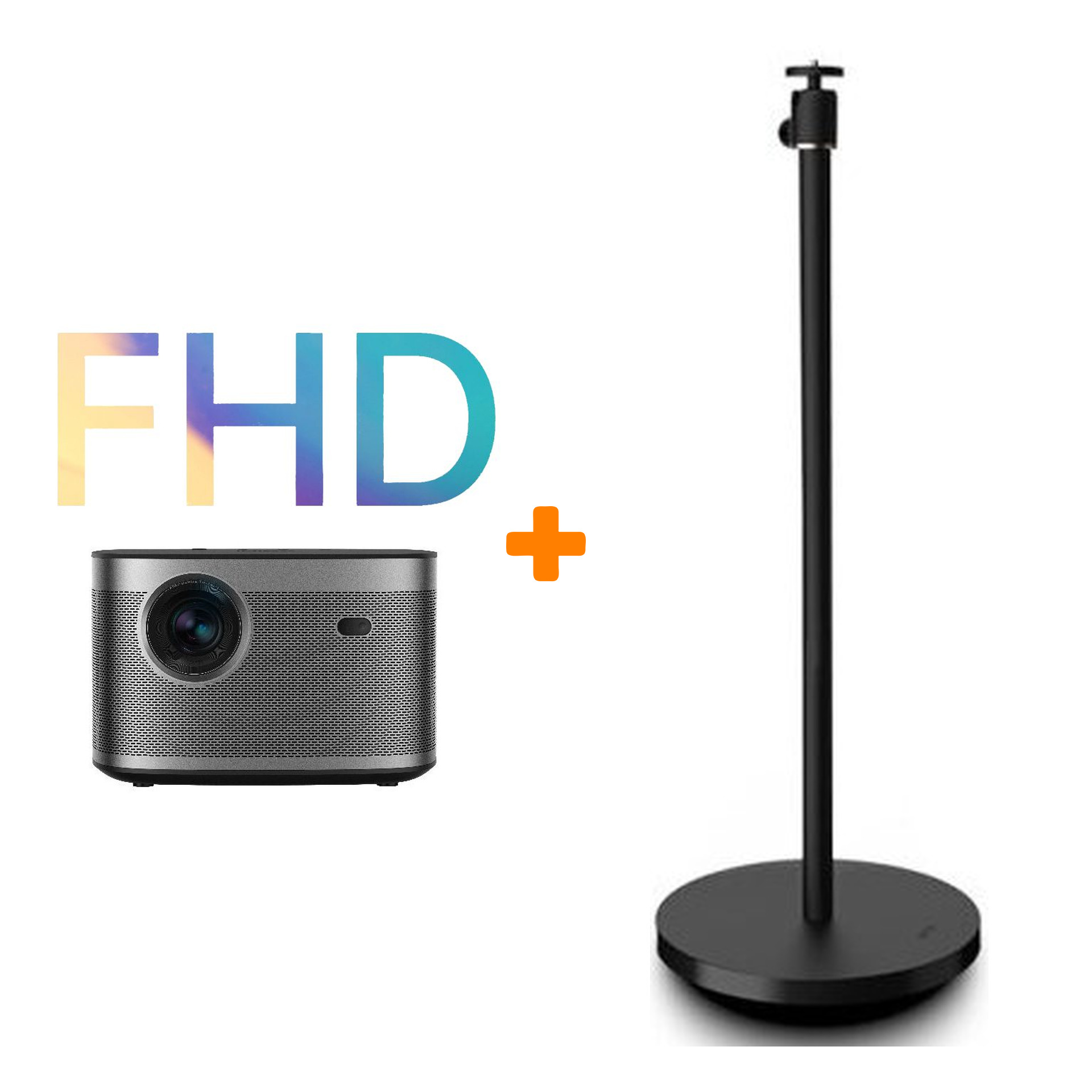 

Набор «XGIMI 4K проектор + штатив» (Horizon, X-Floor F062S Чёрный)