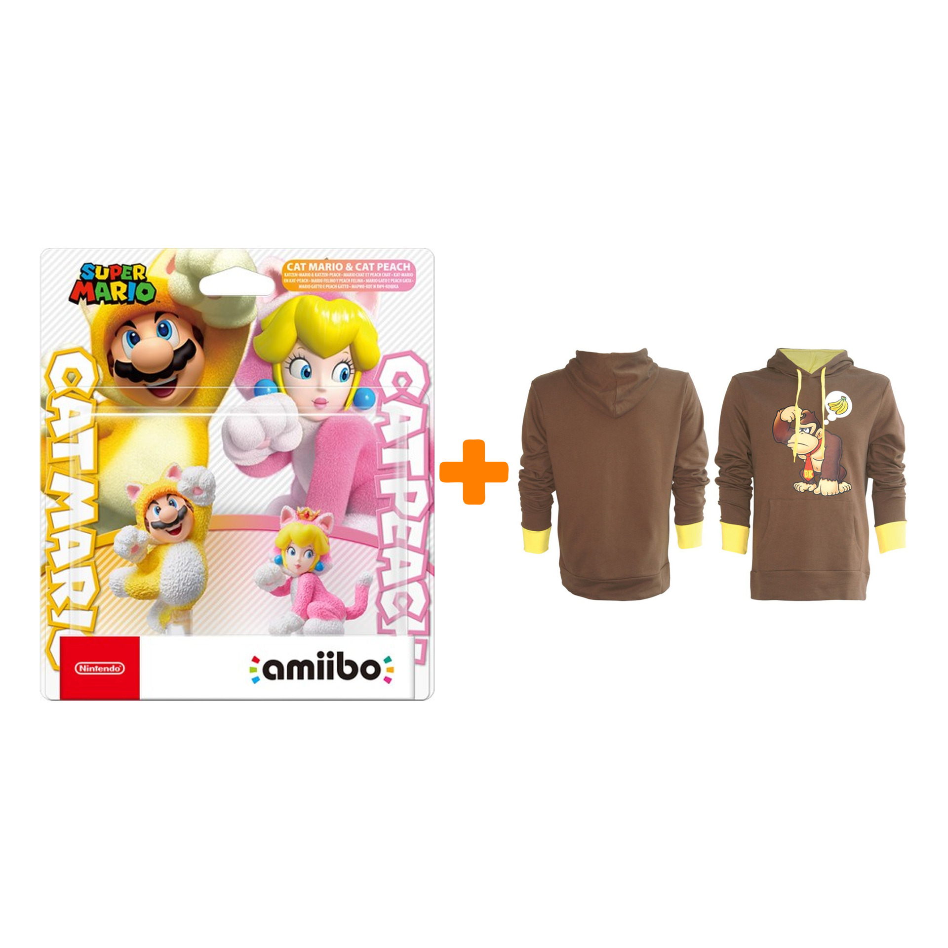 

Набор amiibo Марио-кот и Пич-кошка (amiibo + худи XS)