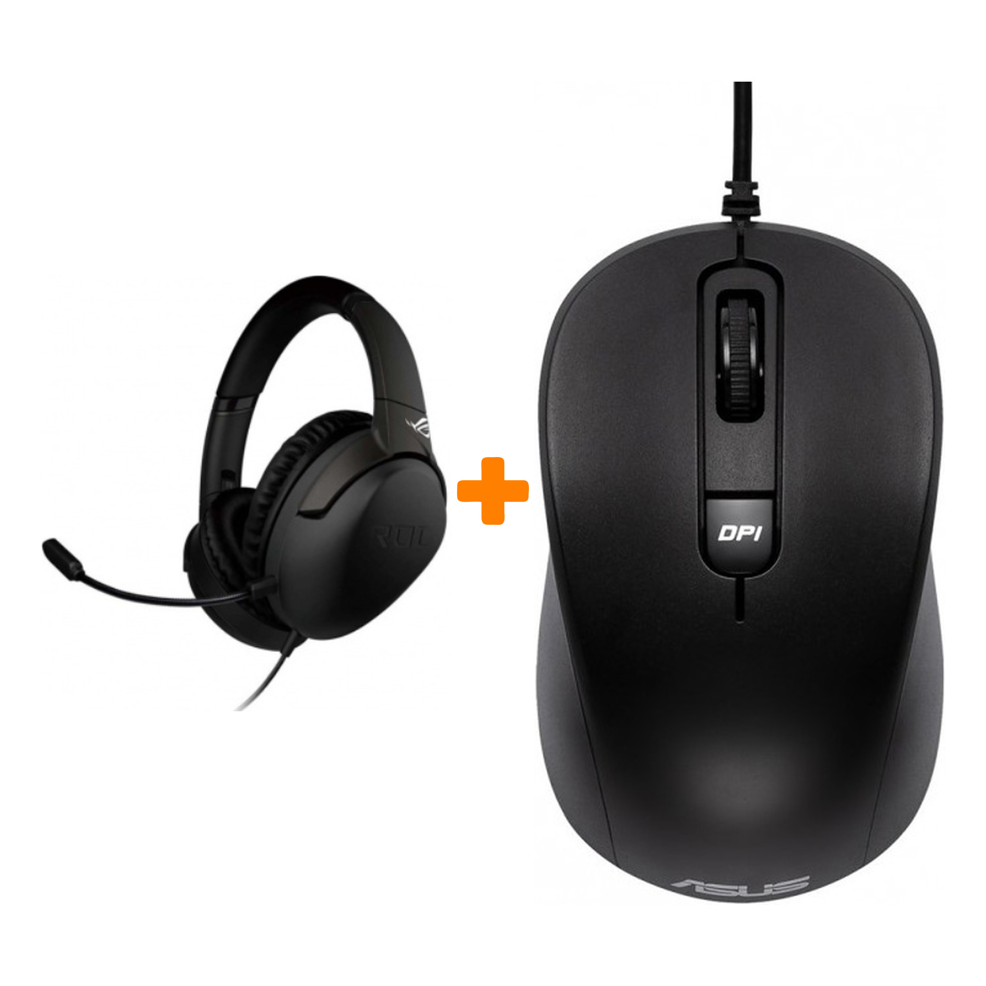 

Набор Мышь ASUS MU101C + Гарнитура ASUS Strix Go Core