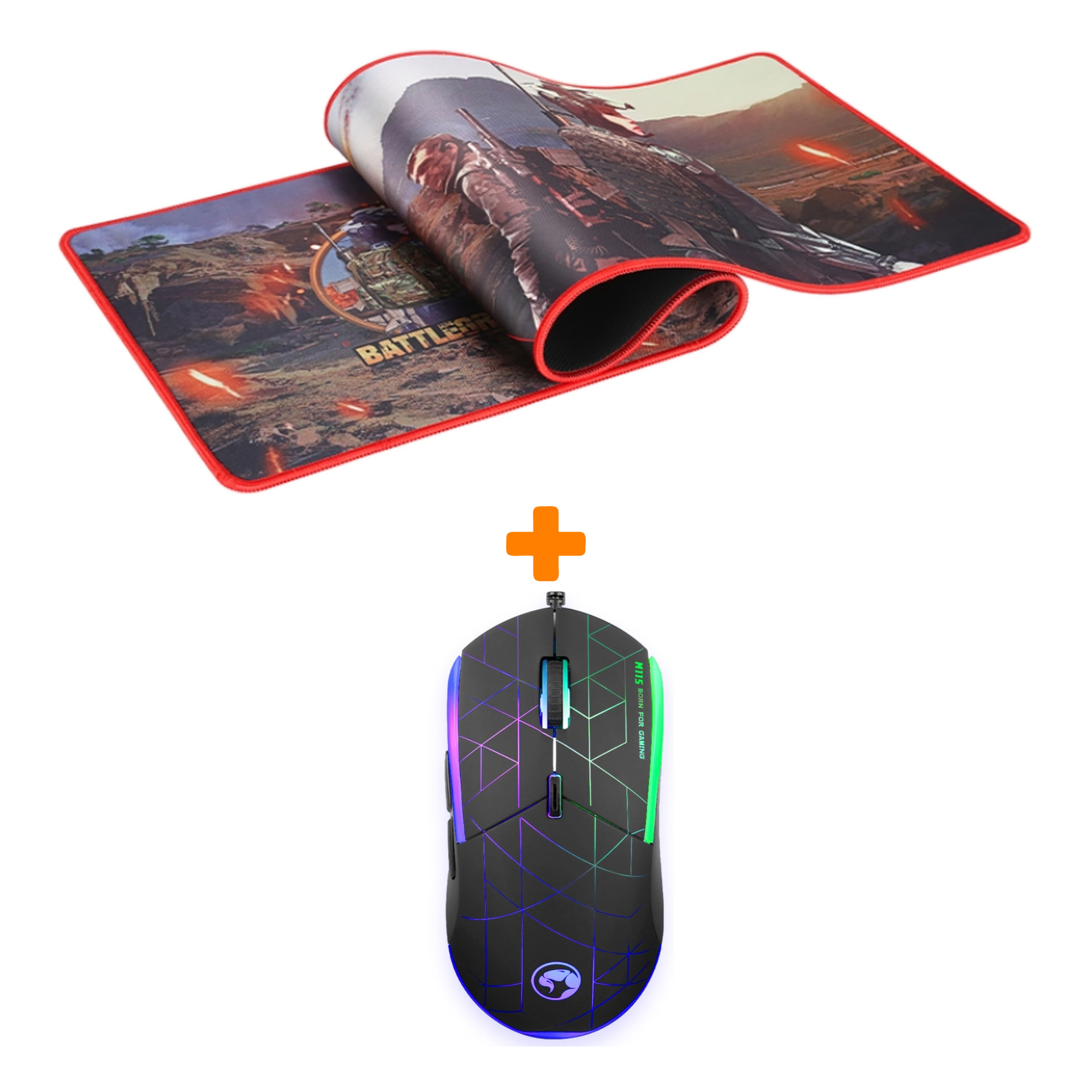 

Набор Мышь Marvo M115 + PC: Коврик для мыши Marvo G37 (XL)