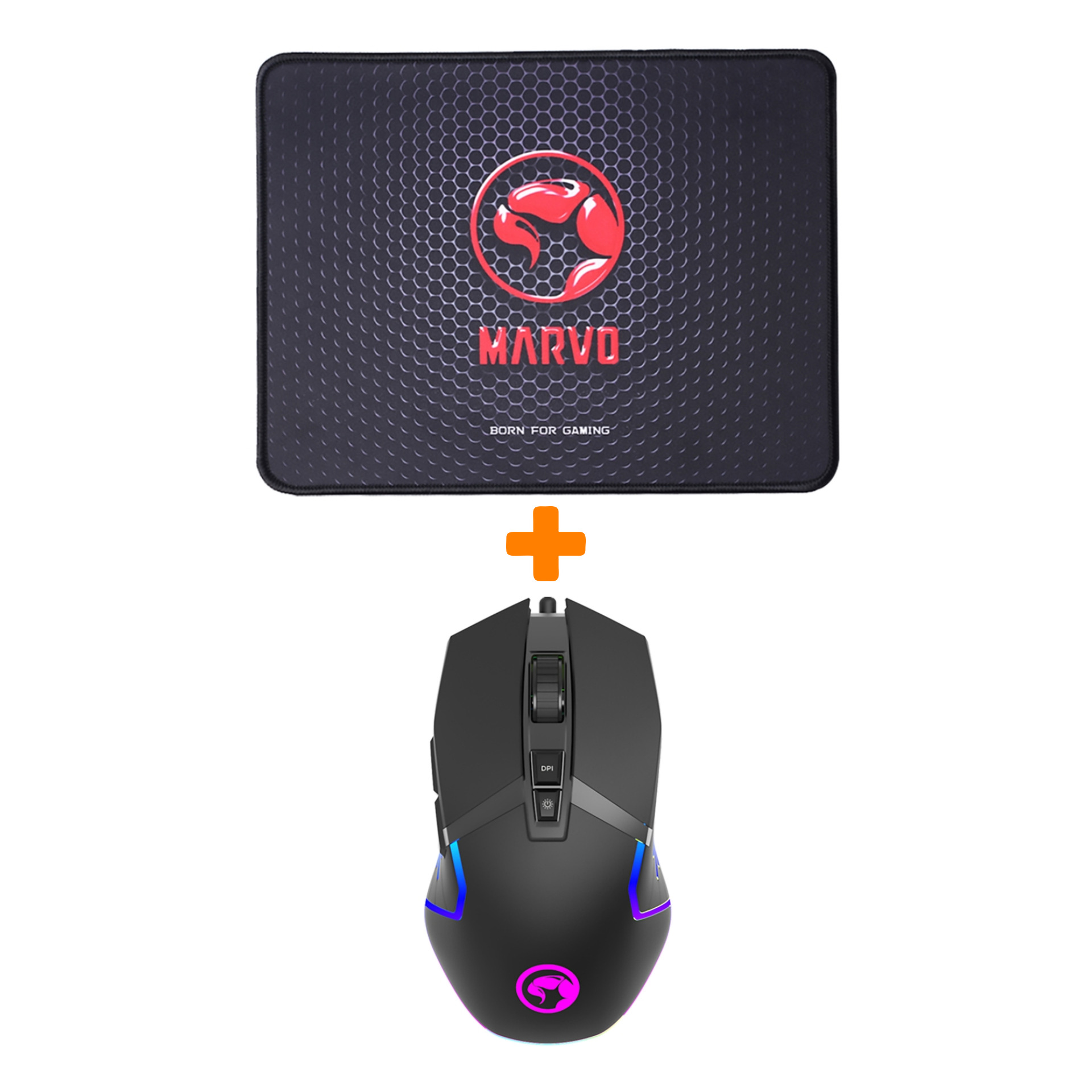 

Набор Мышь Marvo G941 + PC: Коврик для мыши Marvo G46 (S)