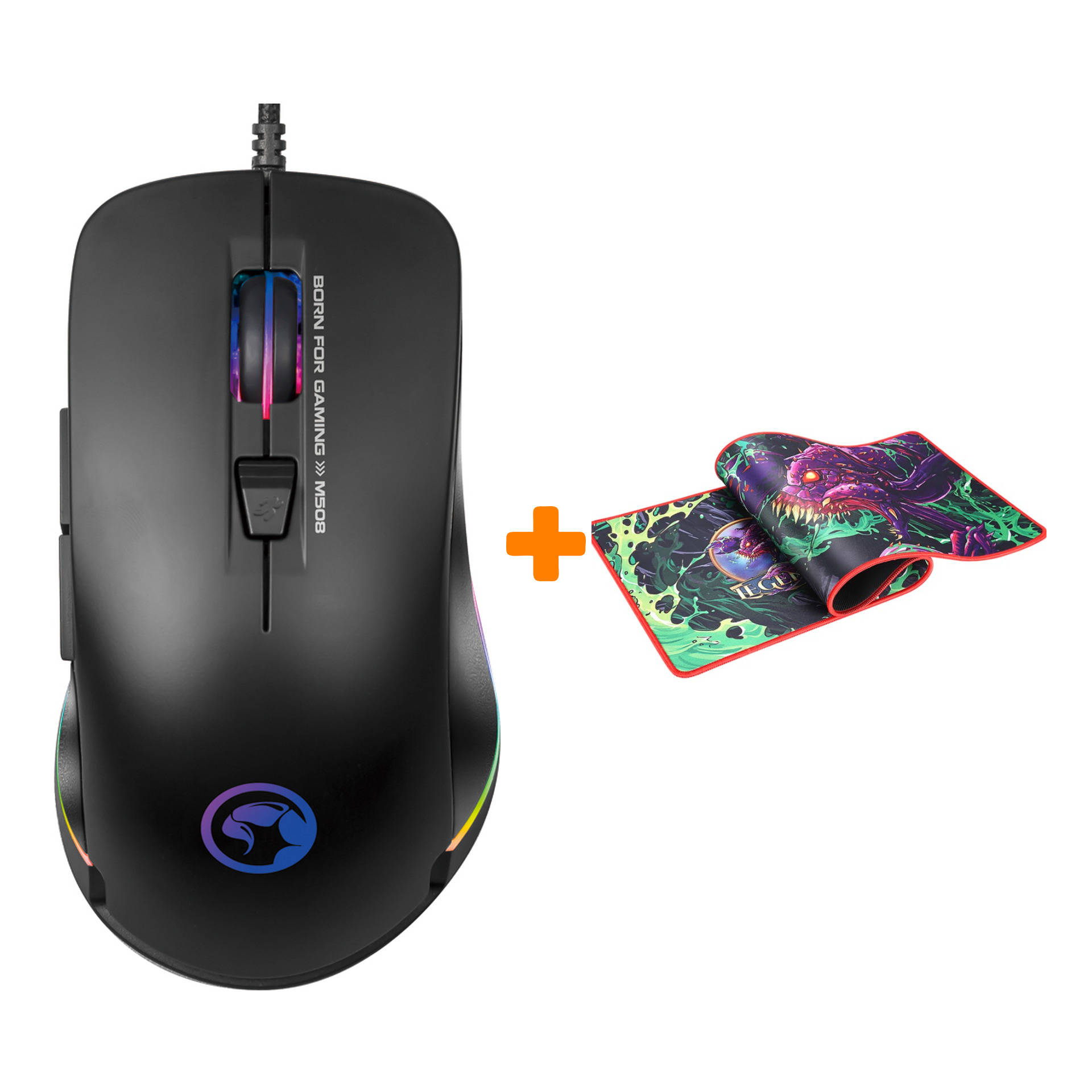 

Набор Мышь Marvo M508 + PC Коврик для мыши Marvo G36 (XL)