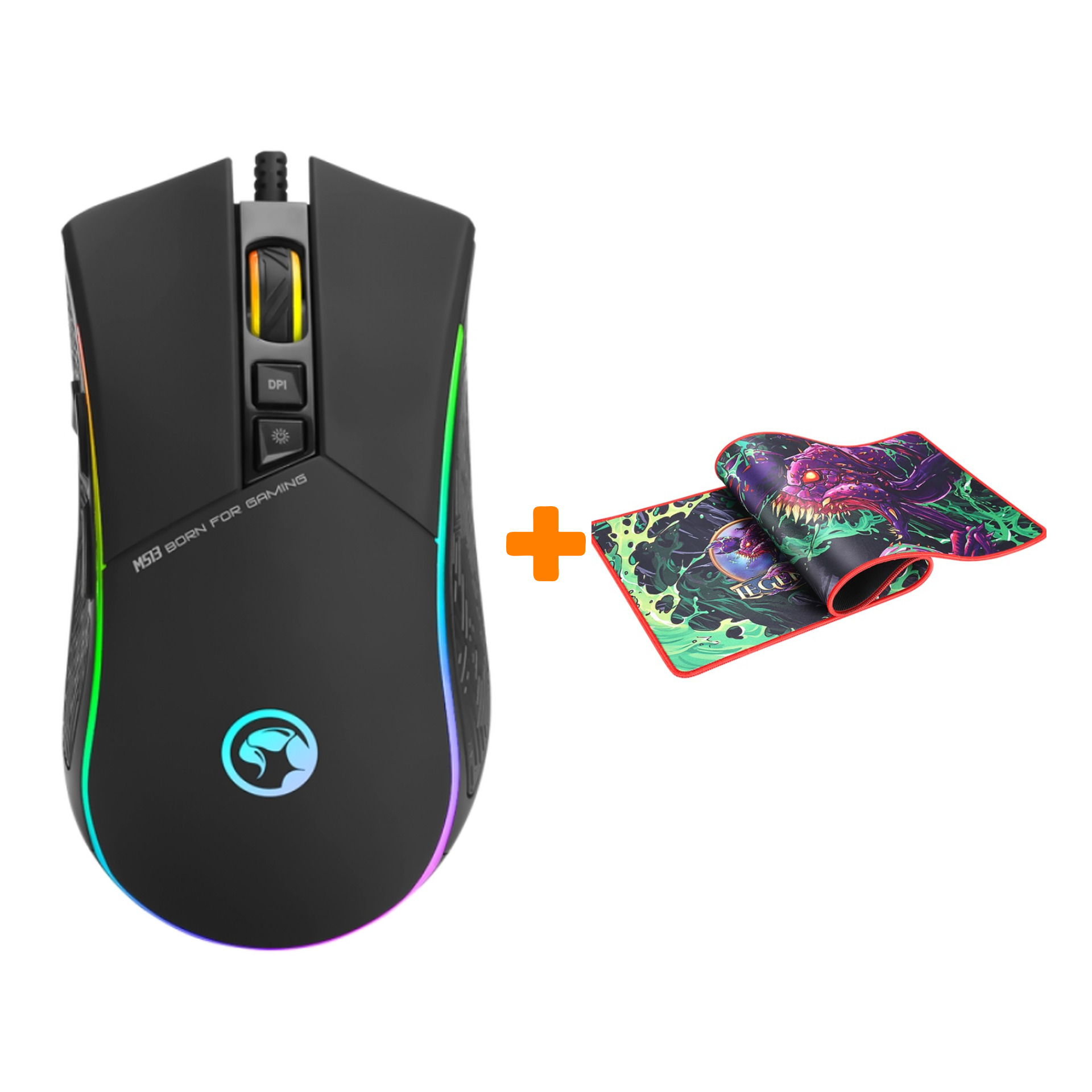 

Набор Мышь Marvo M513 + PC Коврик для мыши Marvo G36 (XL)