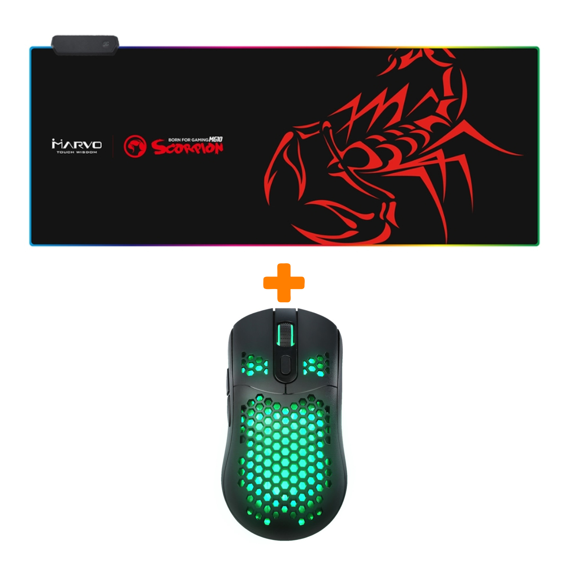 

Набор Мышь Marvo G925 + Коврик RGB Marvo MG010 (XL)