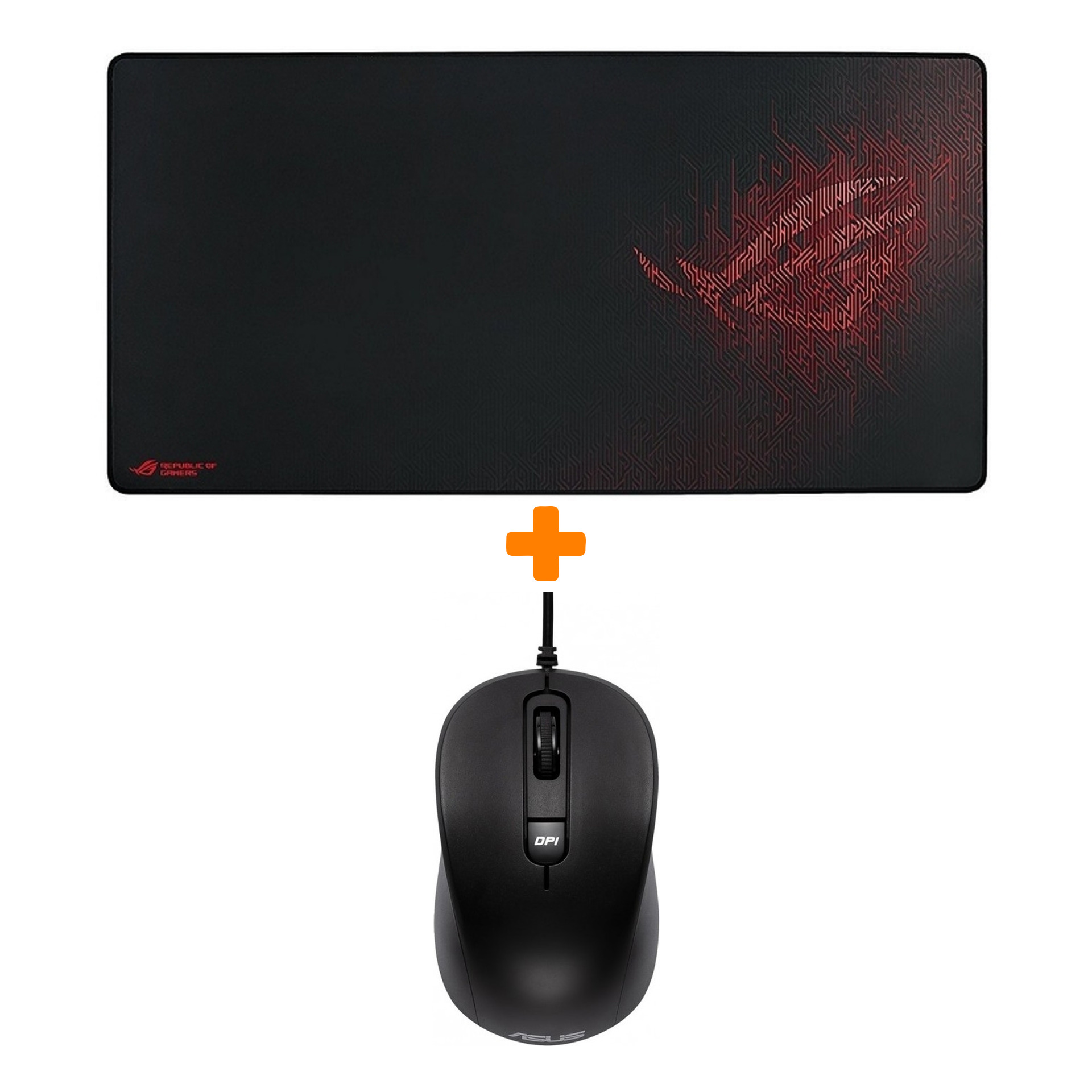 

Набор Мышь ASUS MU101C + коврик ASUS ROG Sheath