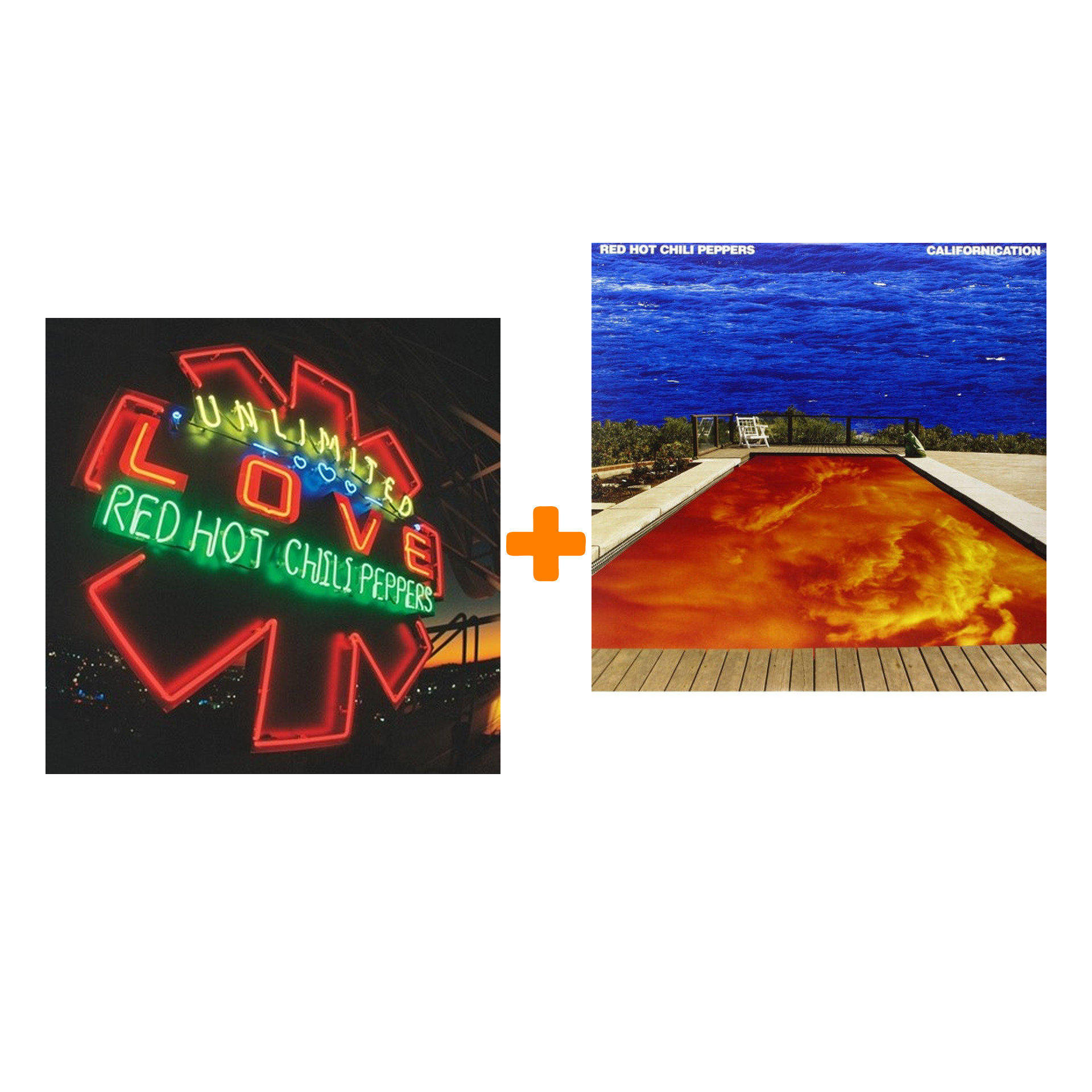 

Набор для меломанов «Рок»: Red Hot Chili Peppers – Californication (2 LP) + Red Hot Chili Peppers – Unlimited Love (2 LP)