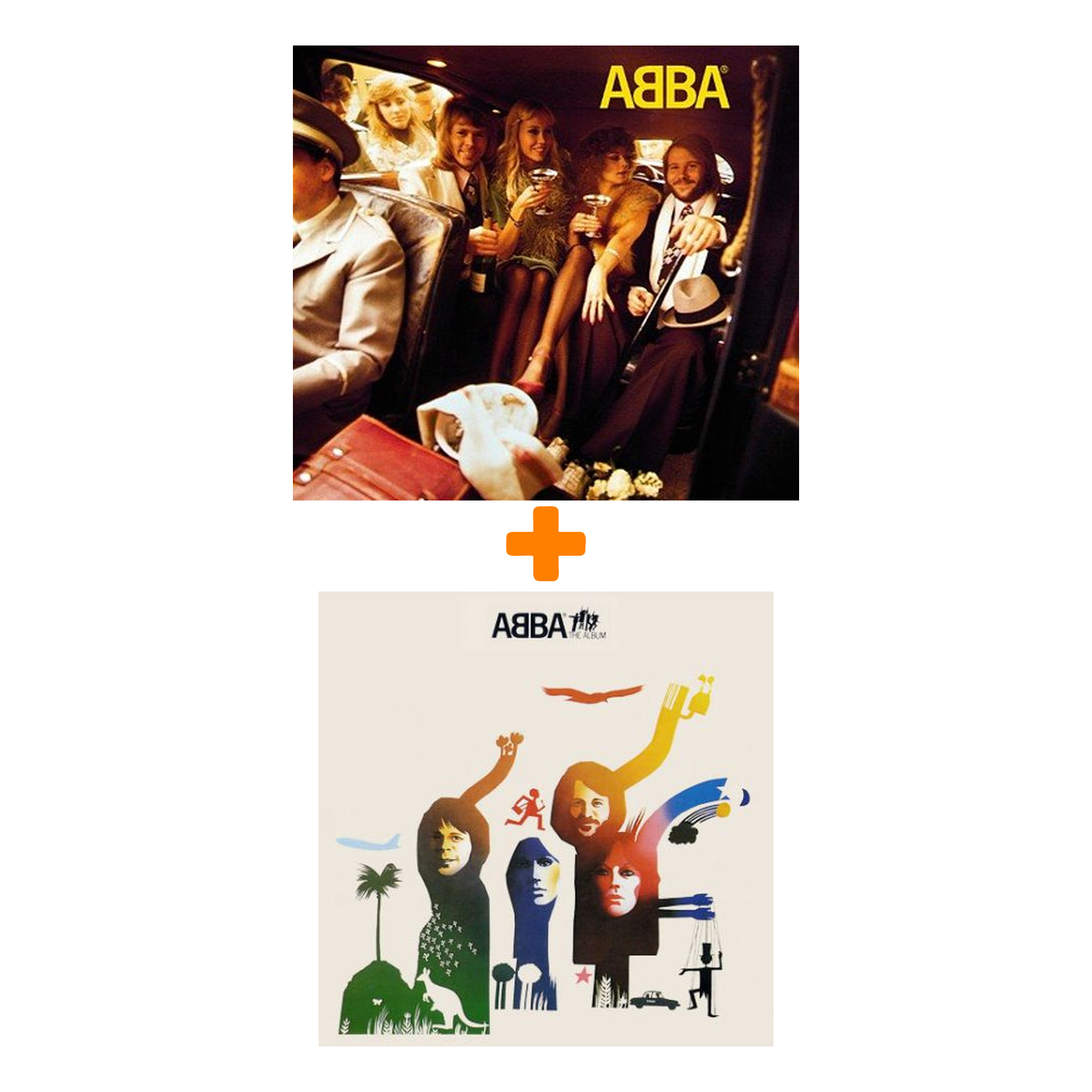 цена Набор для меломанов «Поп-музыка»: ABBA – ABBA (LP) + ABBA – The Album (LP)