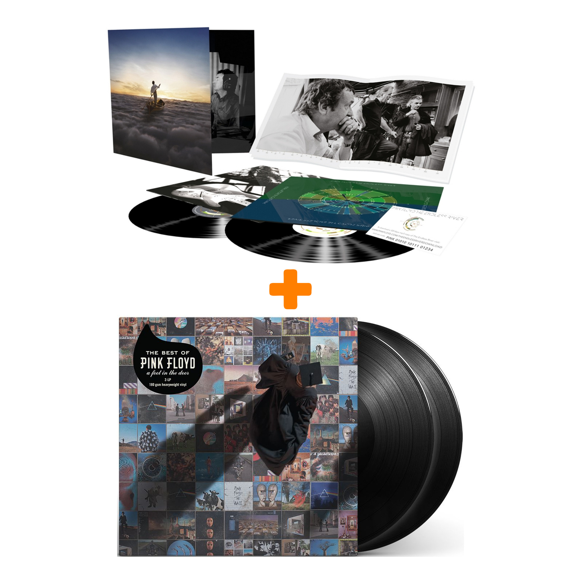 

Набор для меломанов «Рок»: Pink Floyd: A Foot In The Door – The Best Of Pink Floyd (2 LP) + Pink Floyd. The Endless River (2 LP)