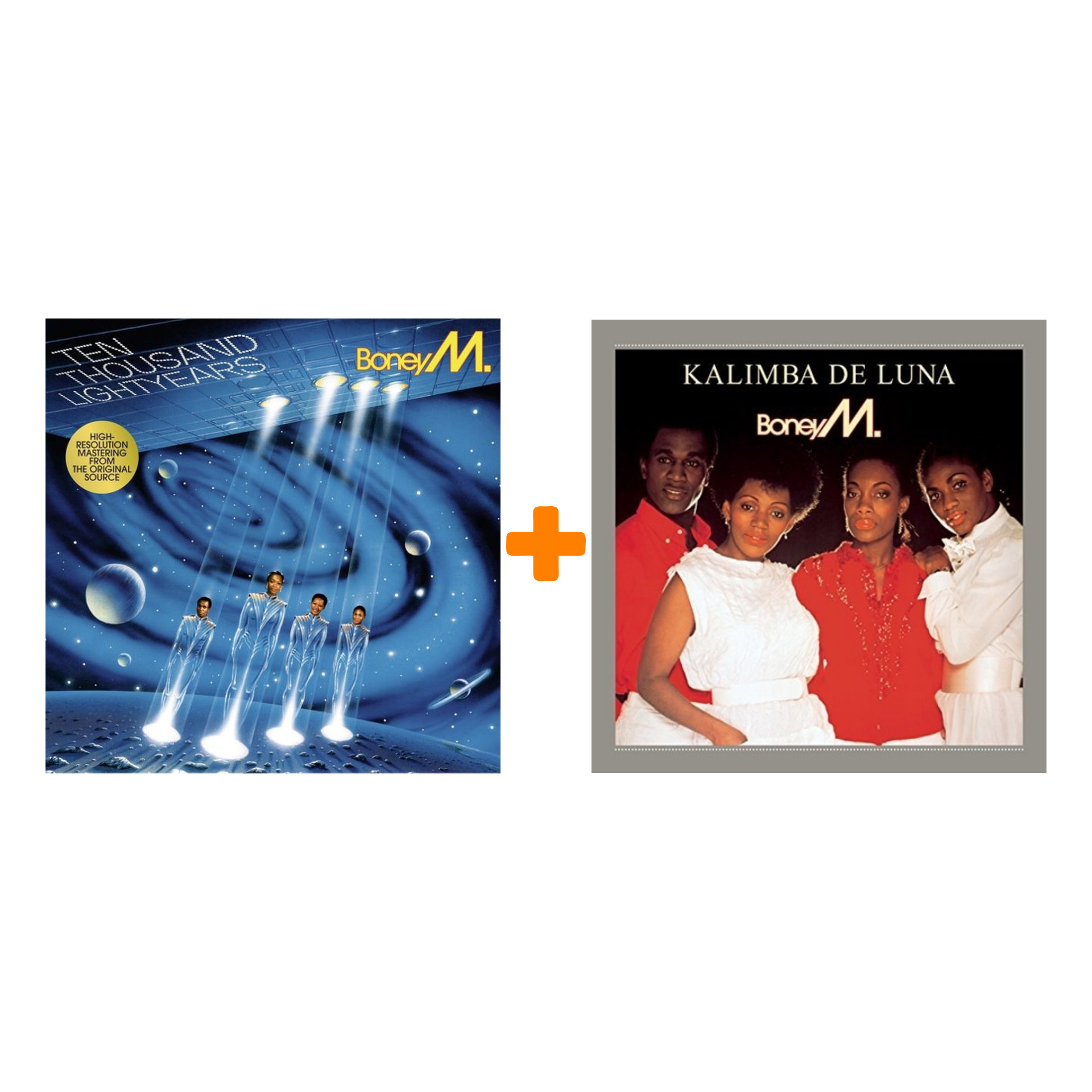

BONEY M Kalimba De Luna LP / Ten Thousand Lightyears LP Набор