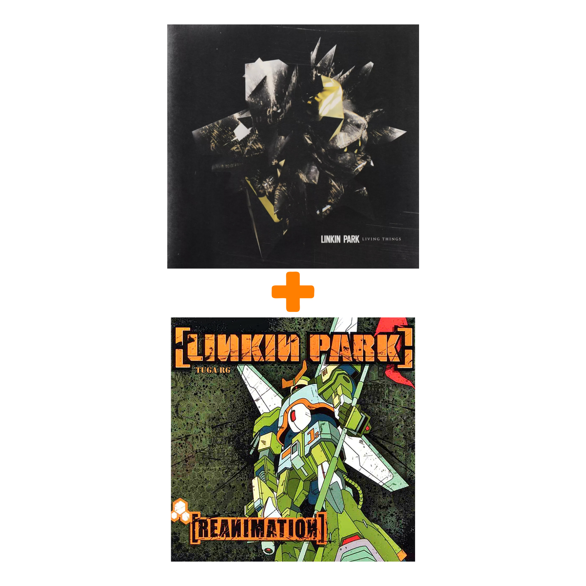 

Набор для меломанов «Рок»: Linkin Park – Living Things (LP) + Linkin Park – Reanimation (2 LP)